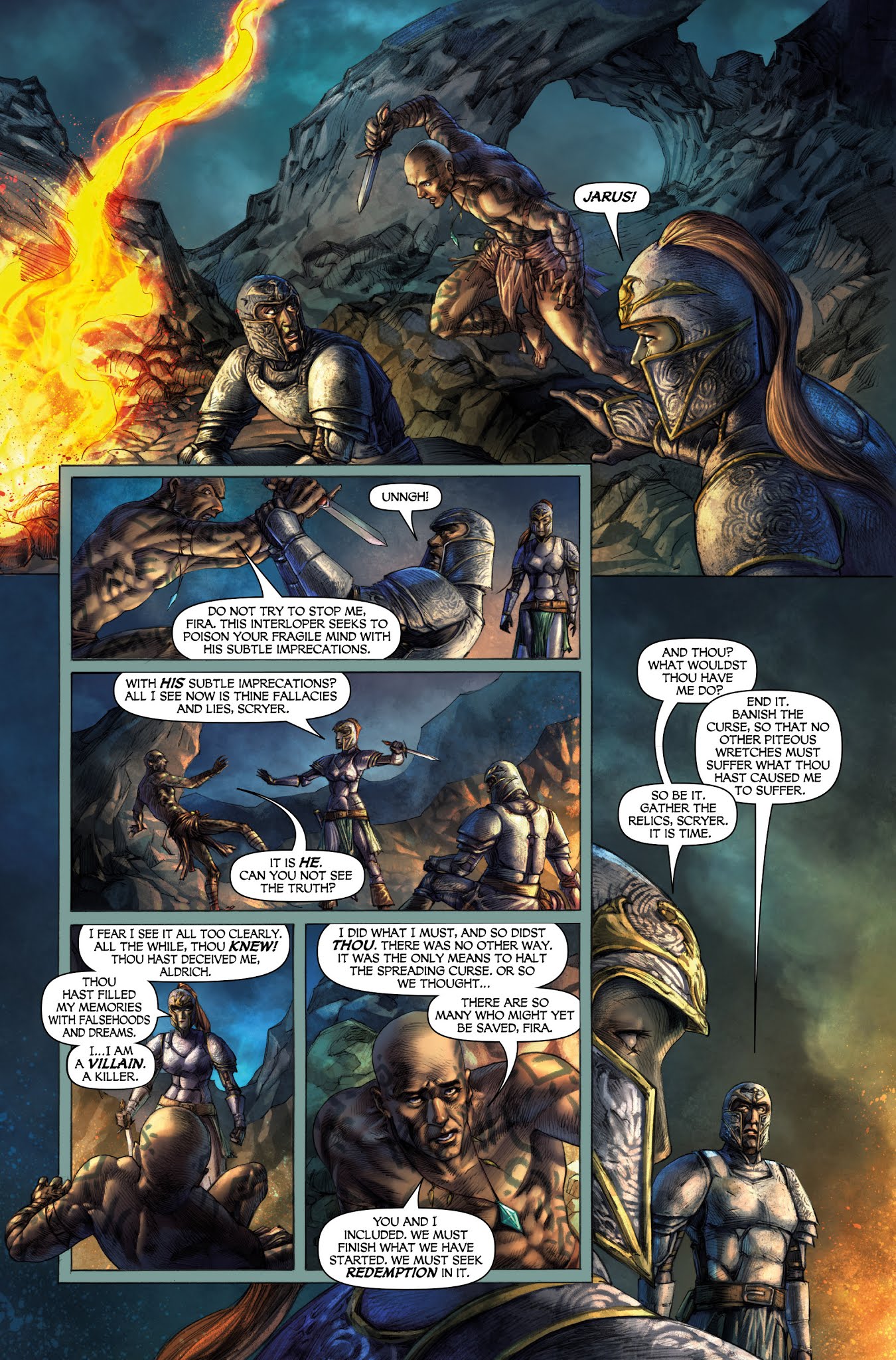 Read online Dark Souls: The Breath of Andolus comic -  Issue #4 - 11