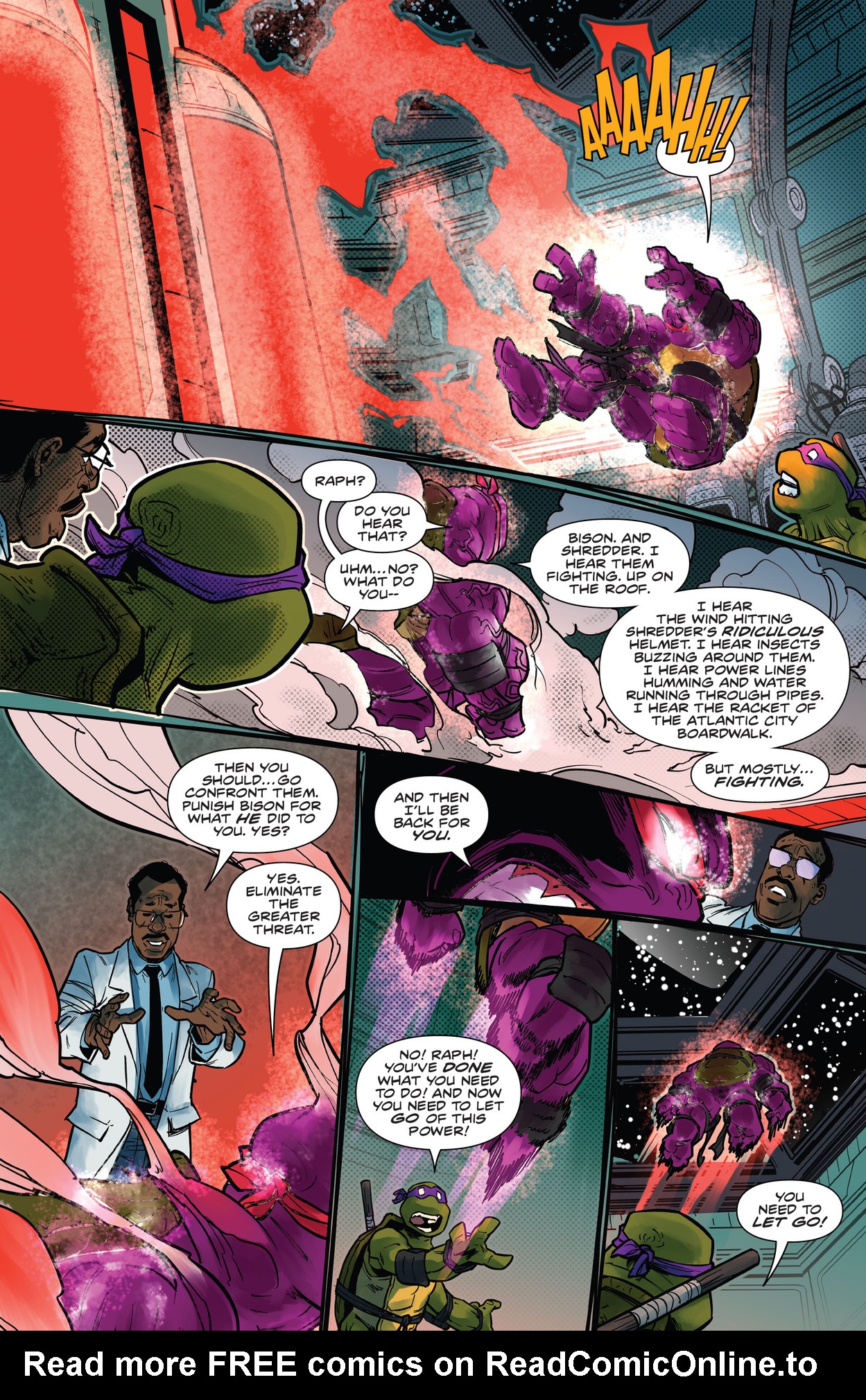 Read online Teenage Mutant Ninja Turtles vs. Street Fighter comic -  Issue #5 - 13