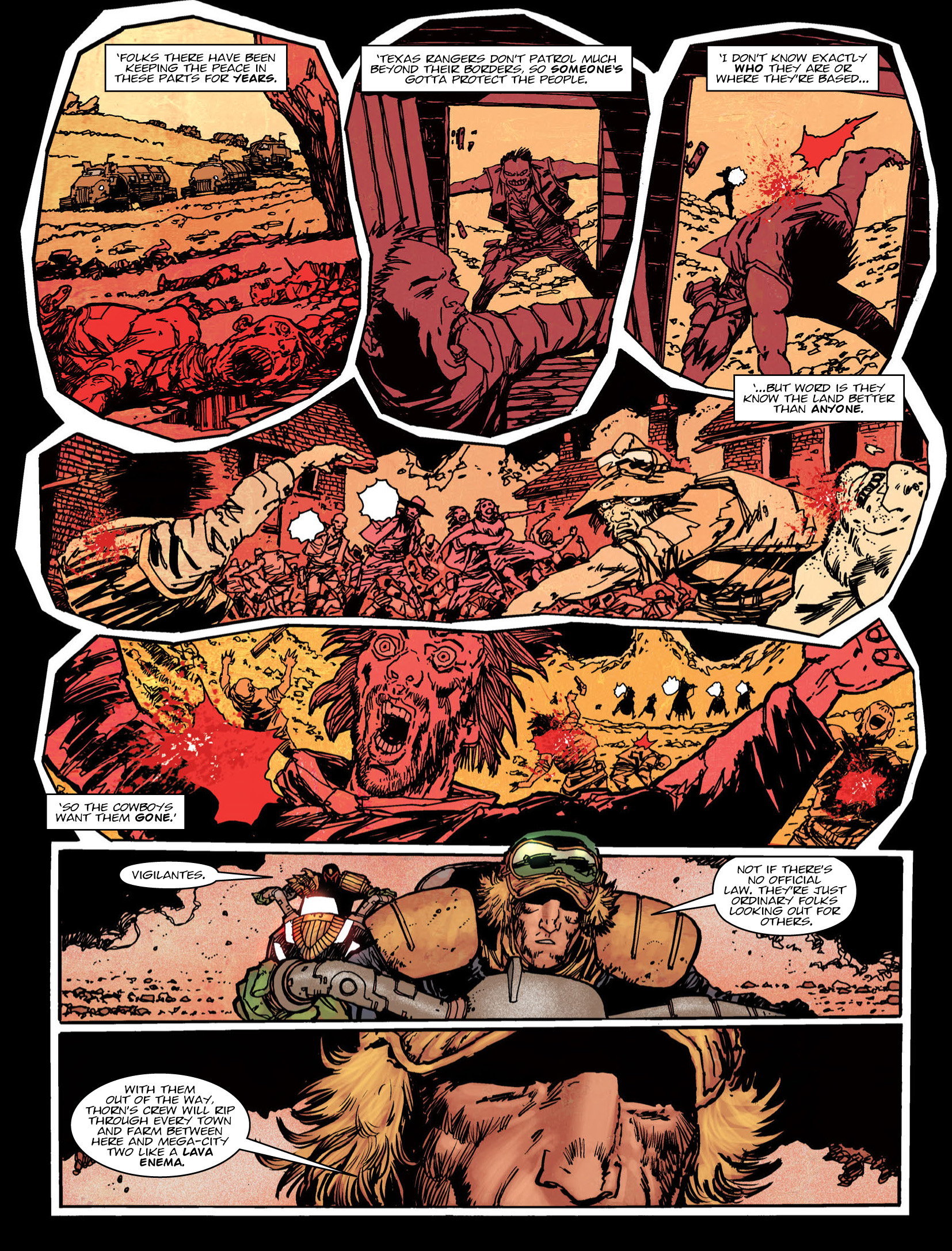Read online Judge Dredd Megazine (Vol. 5) comic -  Issue #371 - 9