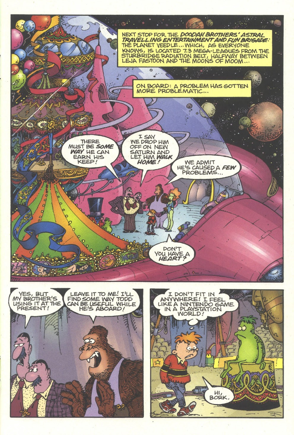 Read online Space Circus comic -  Issue #3 - 3