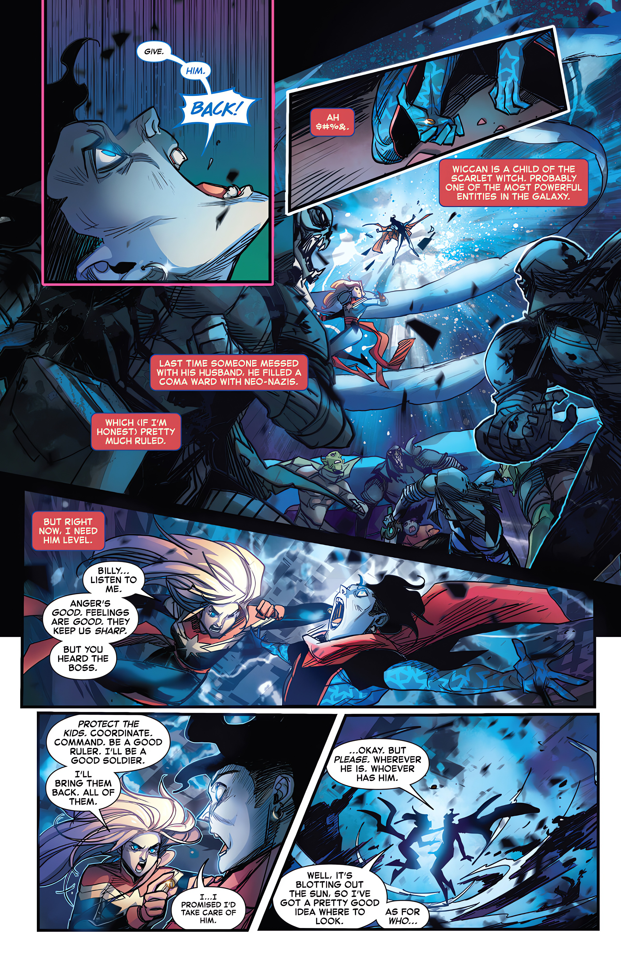 Read online Captain Marvel: Assault on Eden comic -  Issue #1 - 11