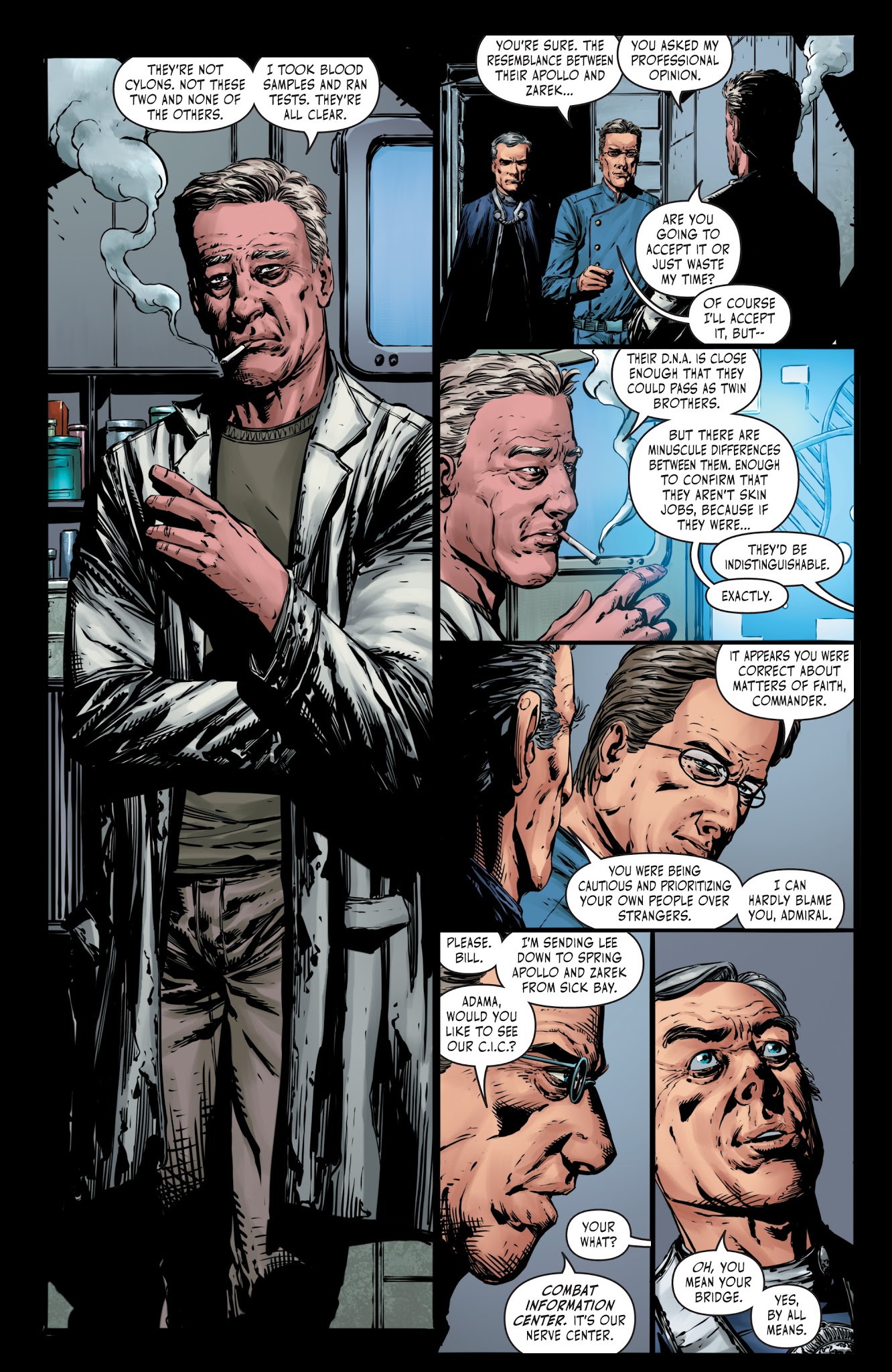 Read online Battlestar Galactica BSG vs. BSG comic -  Issue #2 - 22