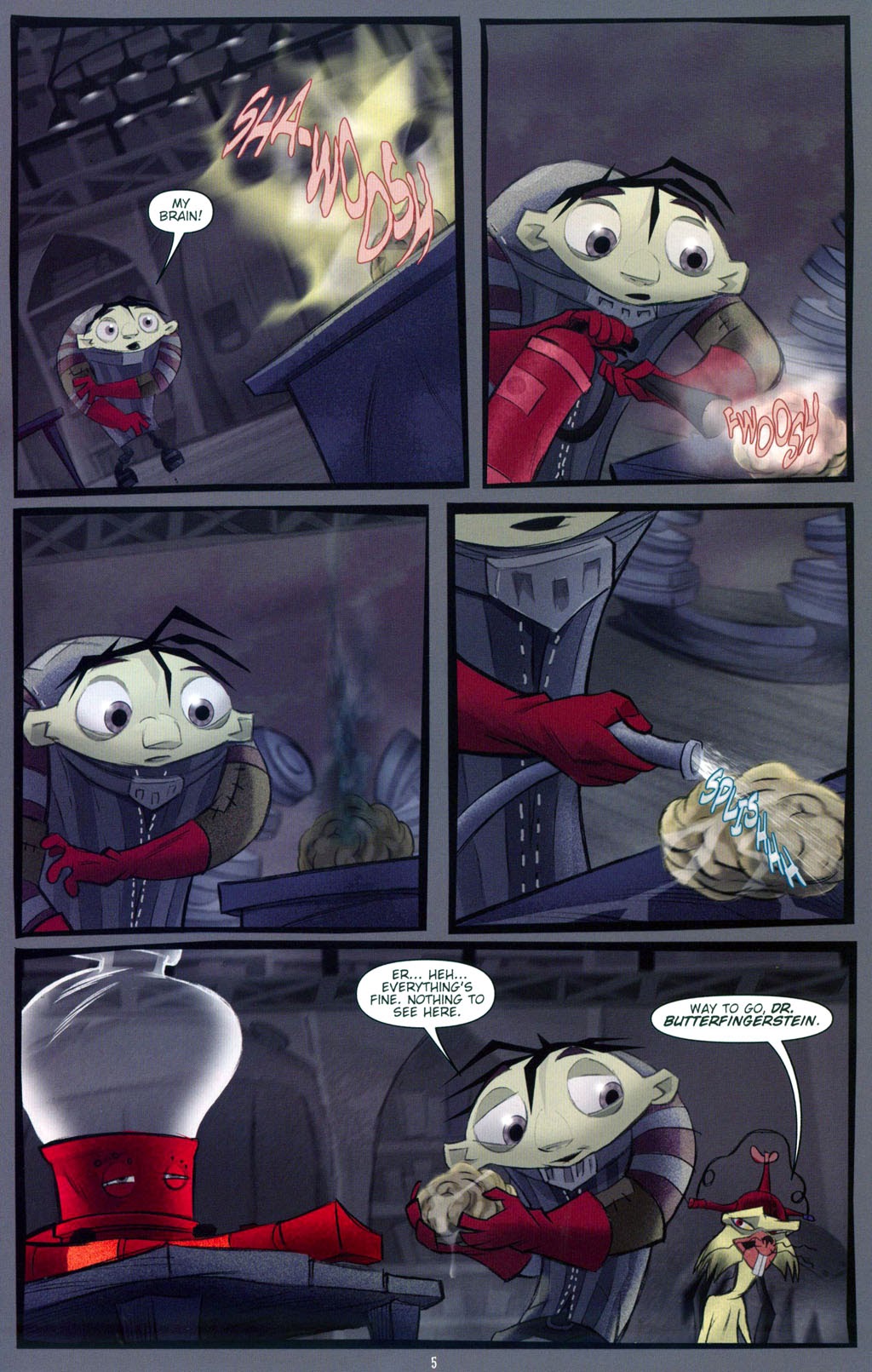 Read online Igor Movie Prequel comic -  Issue #2 - 7