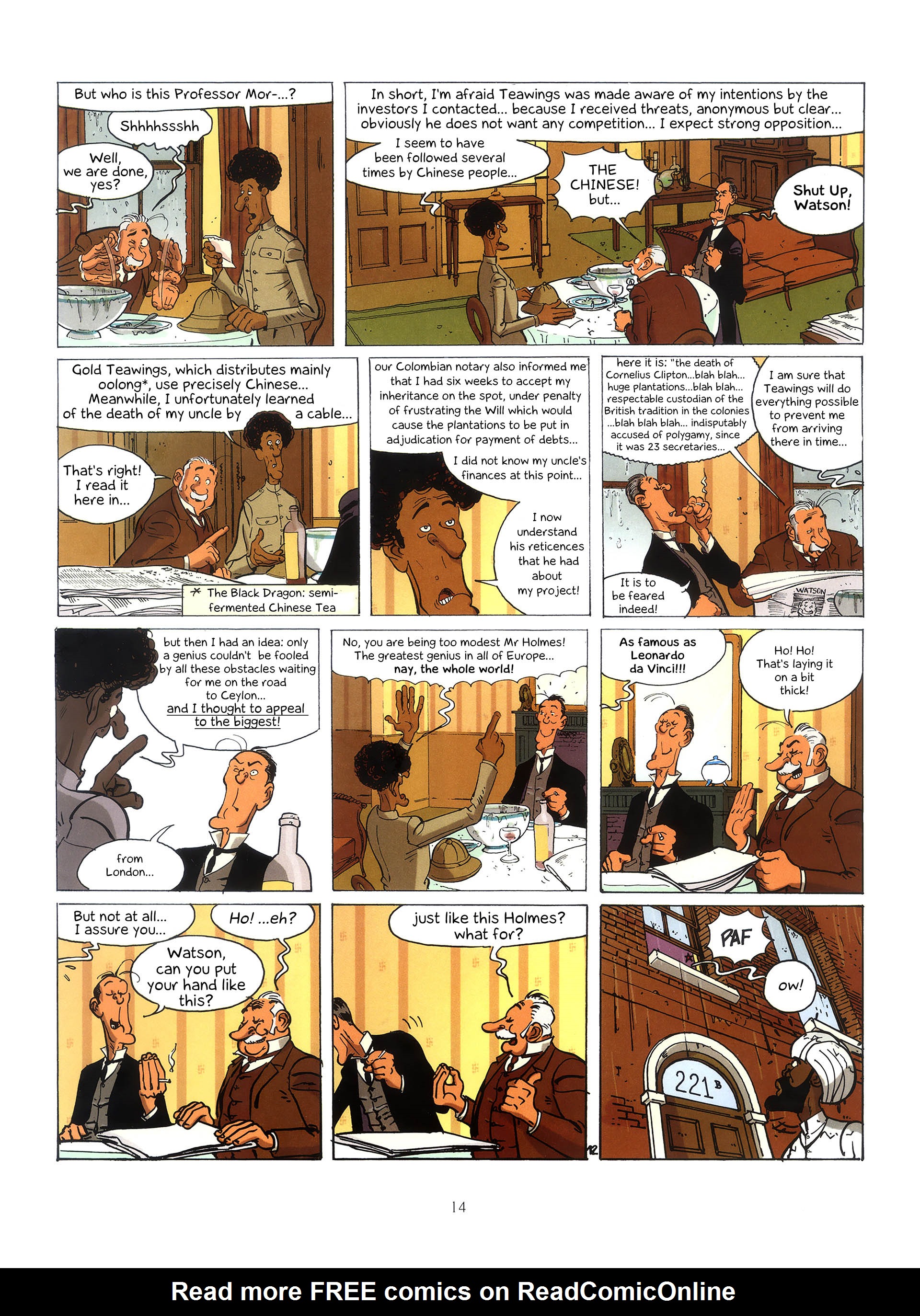 Read online Baker Street (2000) comic -  Issue #3 - 14
