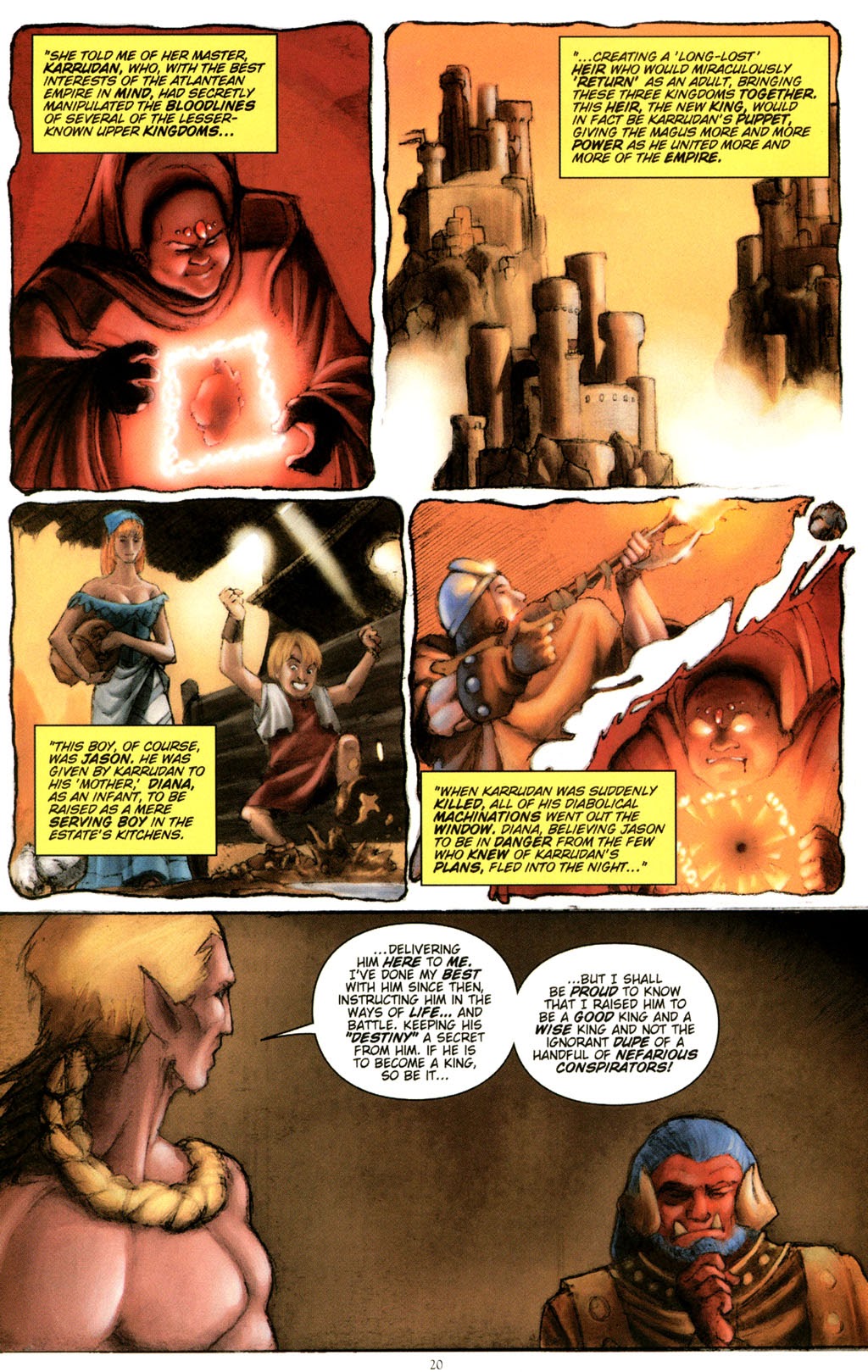 Read online Mage Knight: Stolen Destiny comic -  Issue #1 - 22