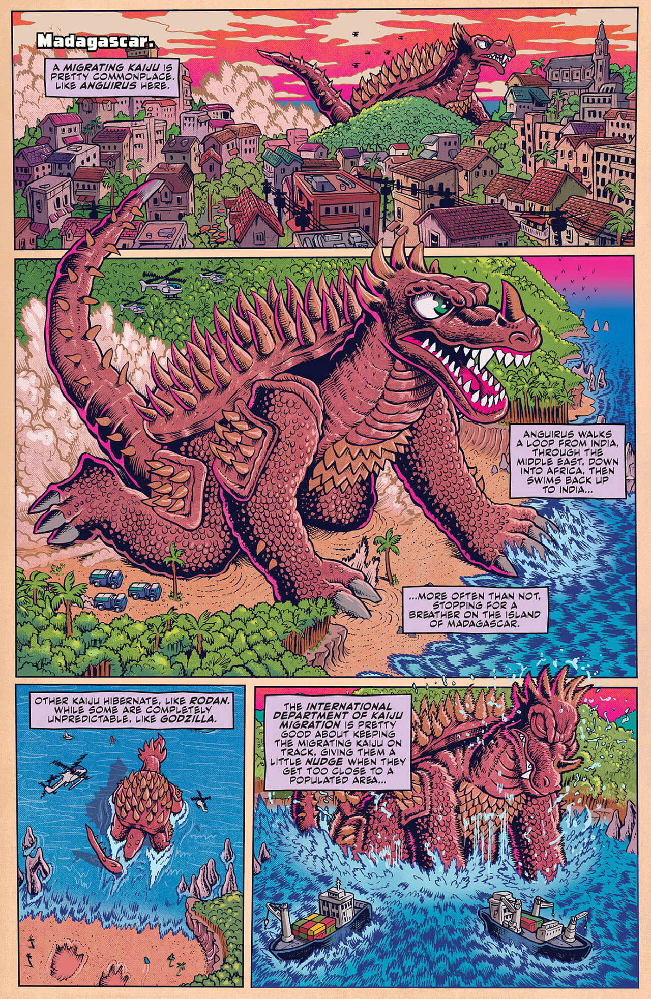 Read online Godzilla: War for Humanity comic -  Issue #2 - 3
