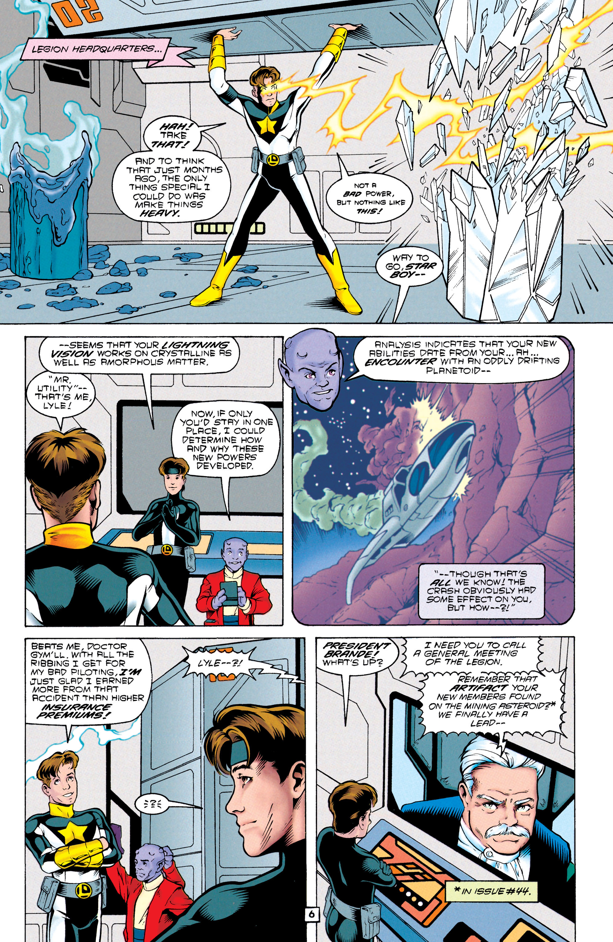 Read online Legionnaires comic -  Issue #48 - 6