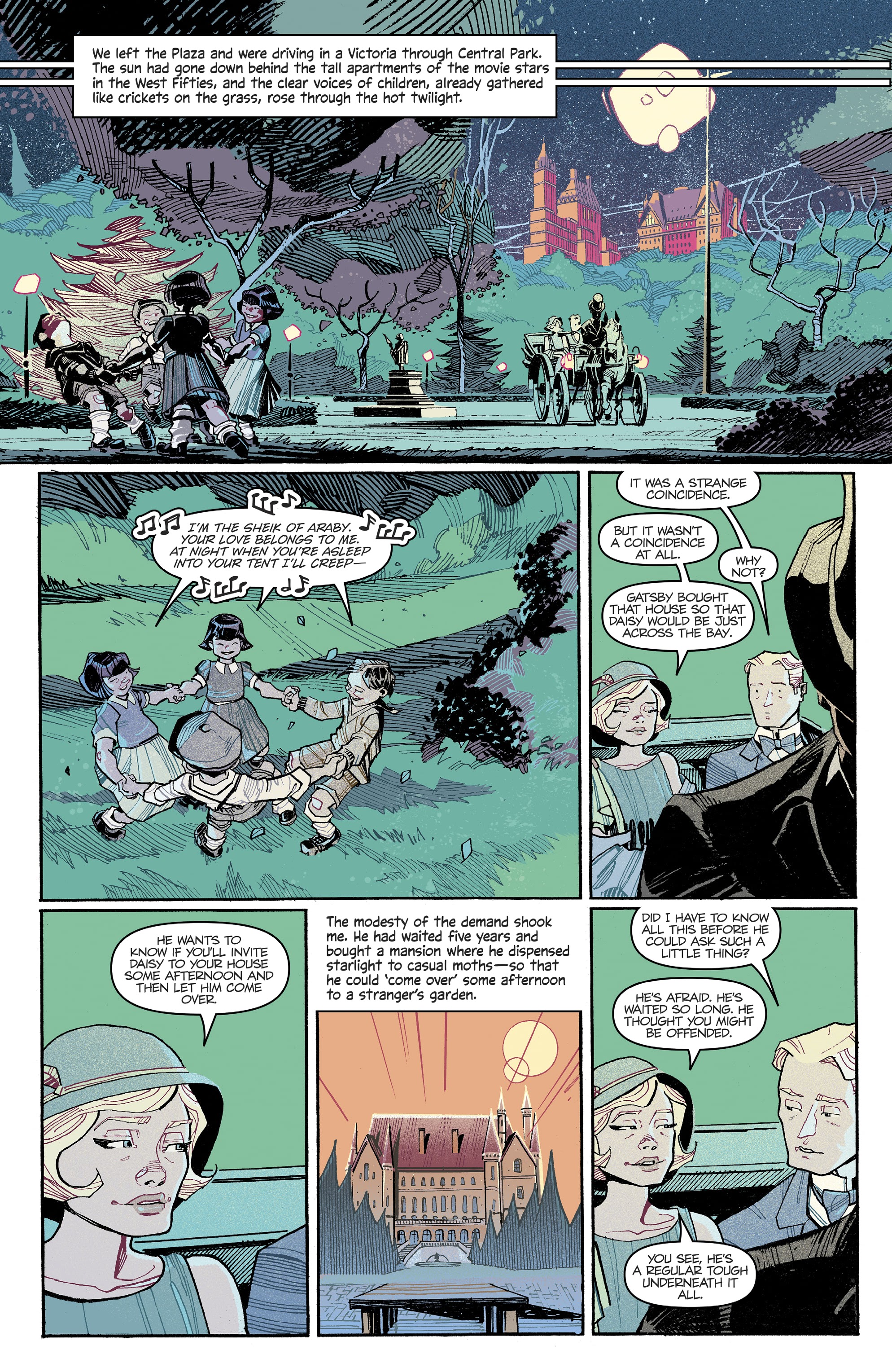 Read online The Great Gatsby comic -  Issue #3 - 20