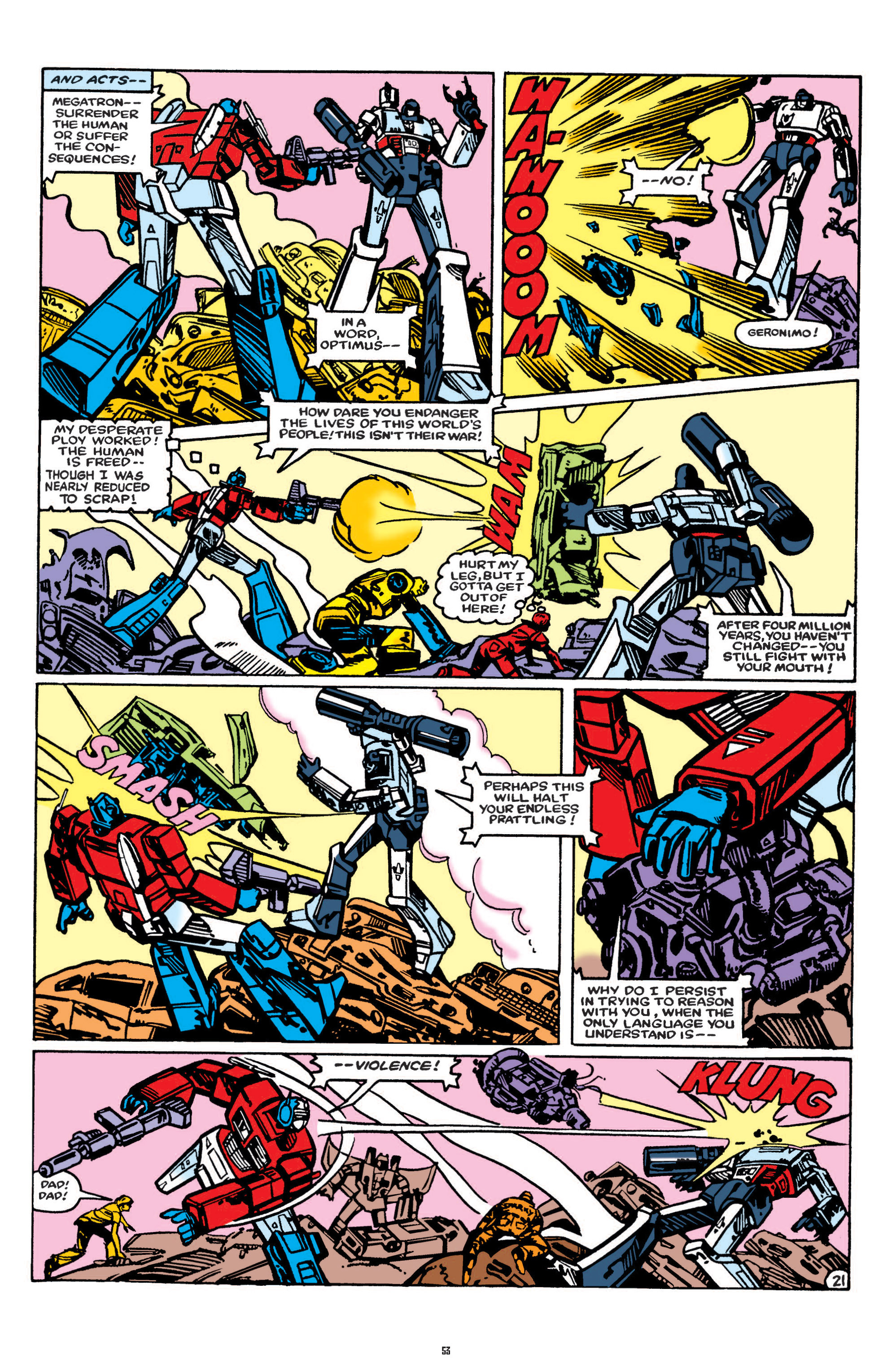 Read online The Transformers Classics comic -  Issue # TPB 1 - 54