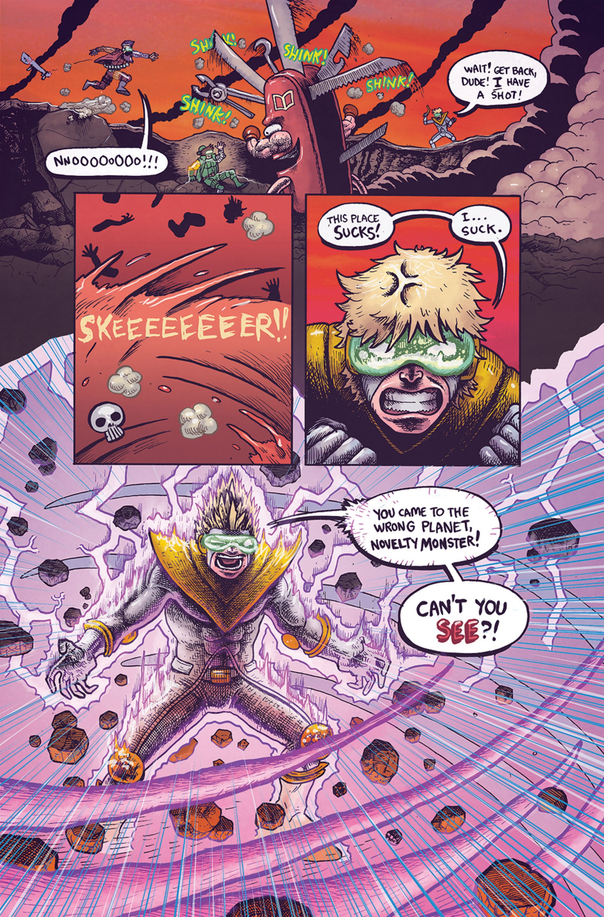 Read online Task Force Rad Squad comic -  Issue #3 - 21