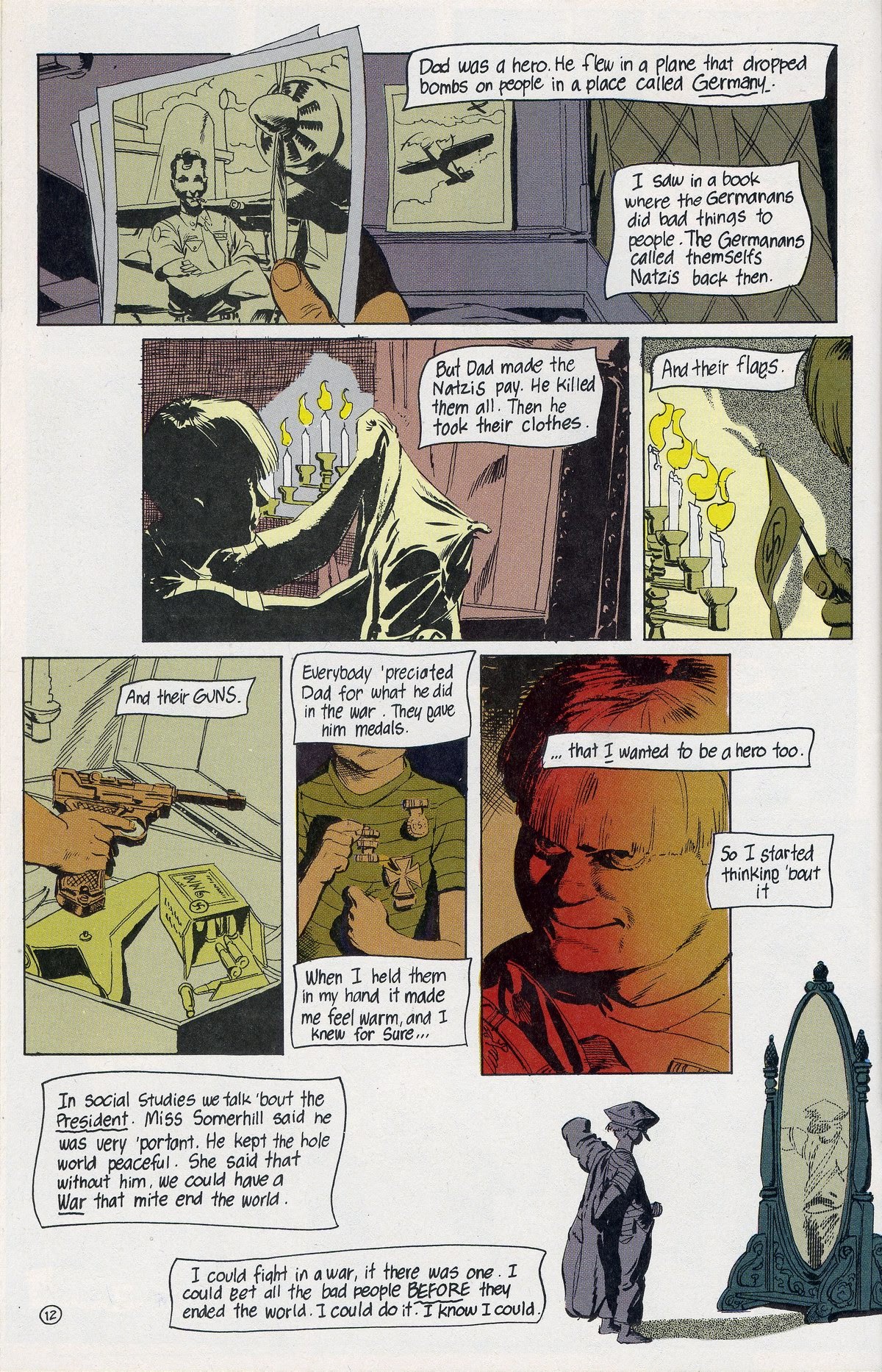 Read online The Shadow (1987) comic -  Issue #7 - 12