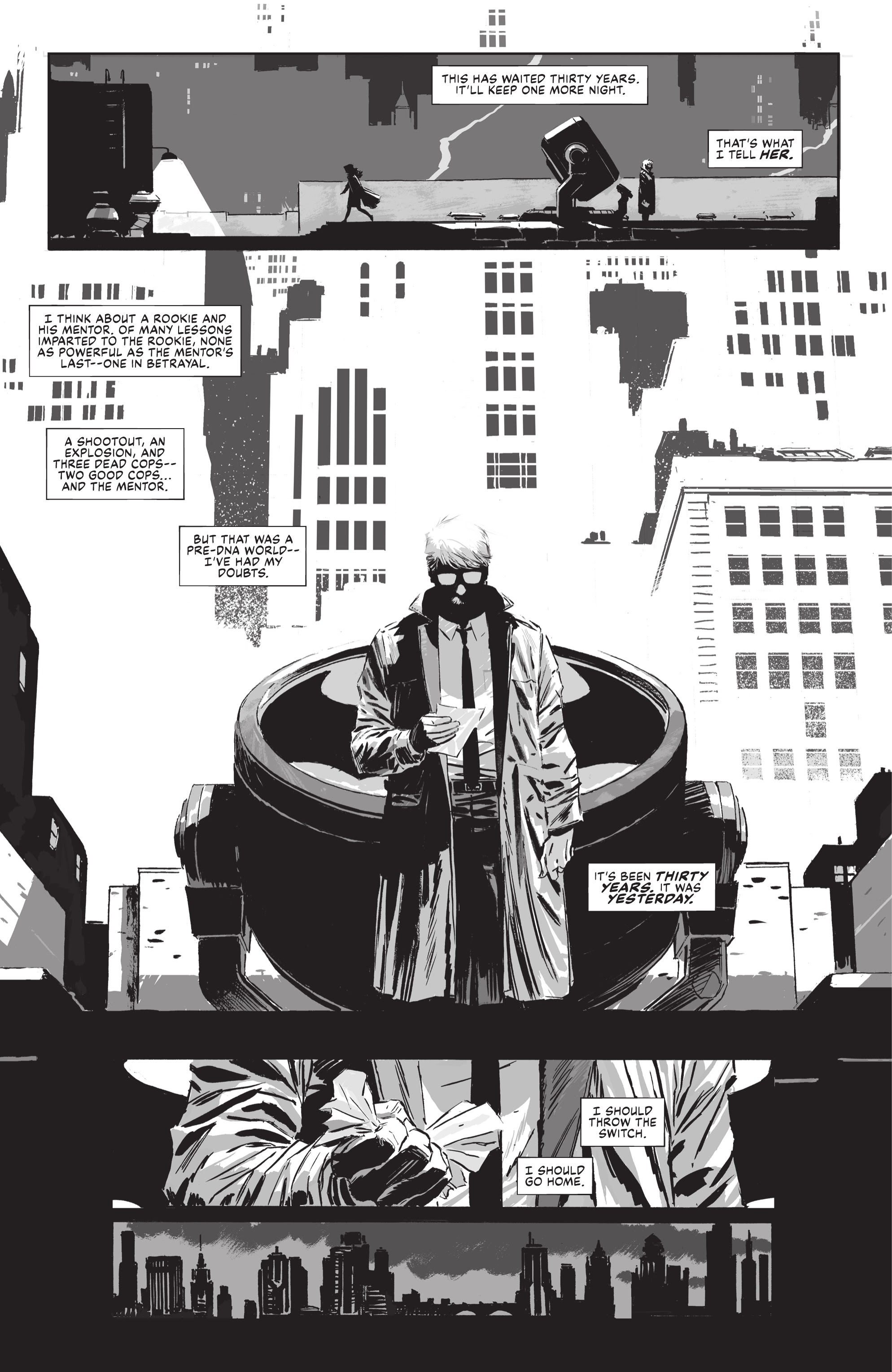 Read online Batman Black & White comic -  Issue #5 - 17