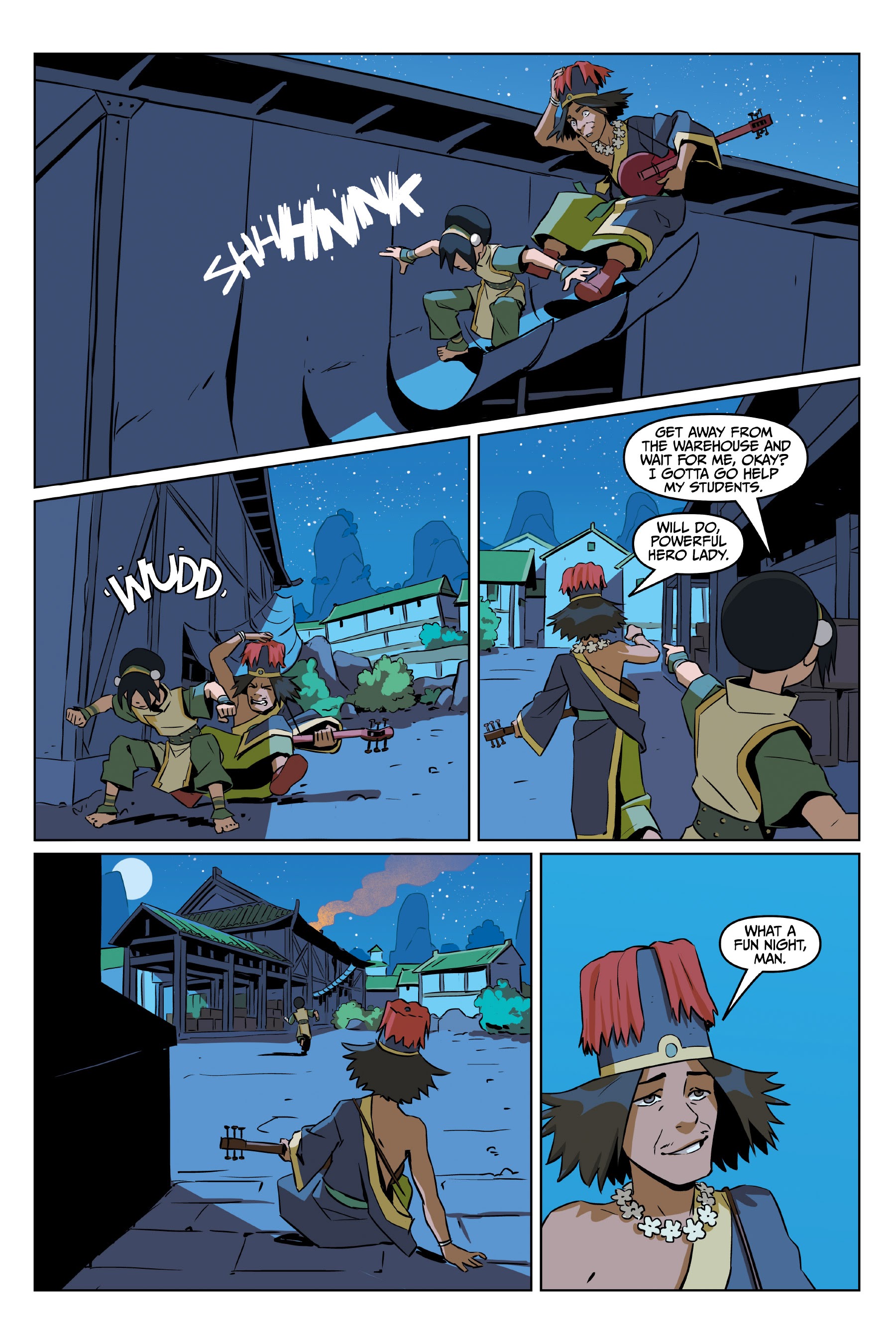Read online Nickelodeon Avatar: The Last Airbender - Toph Beifong's Metalbending Academy comic -  Issue # TPB - 63