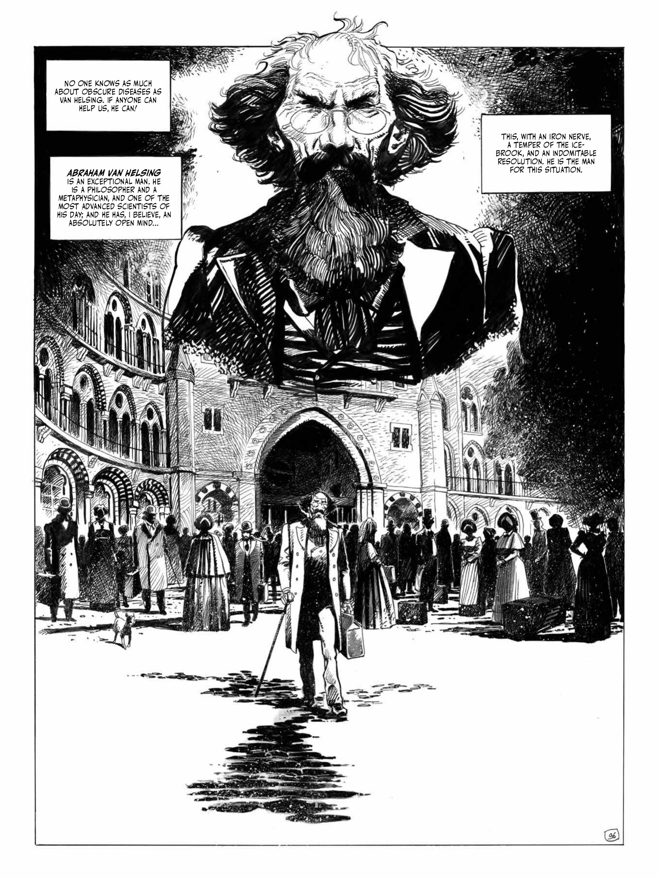 Read online Bram Stoker's Dracula by Georges Bess comic -  Issue # TPB (Part 1) - 93