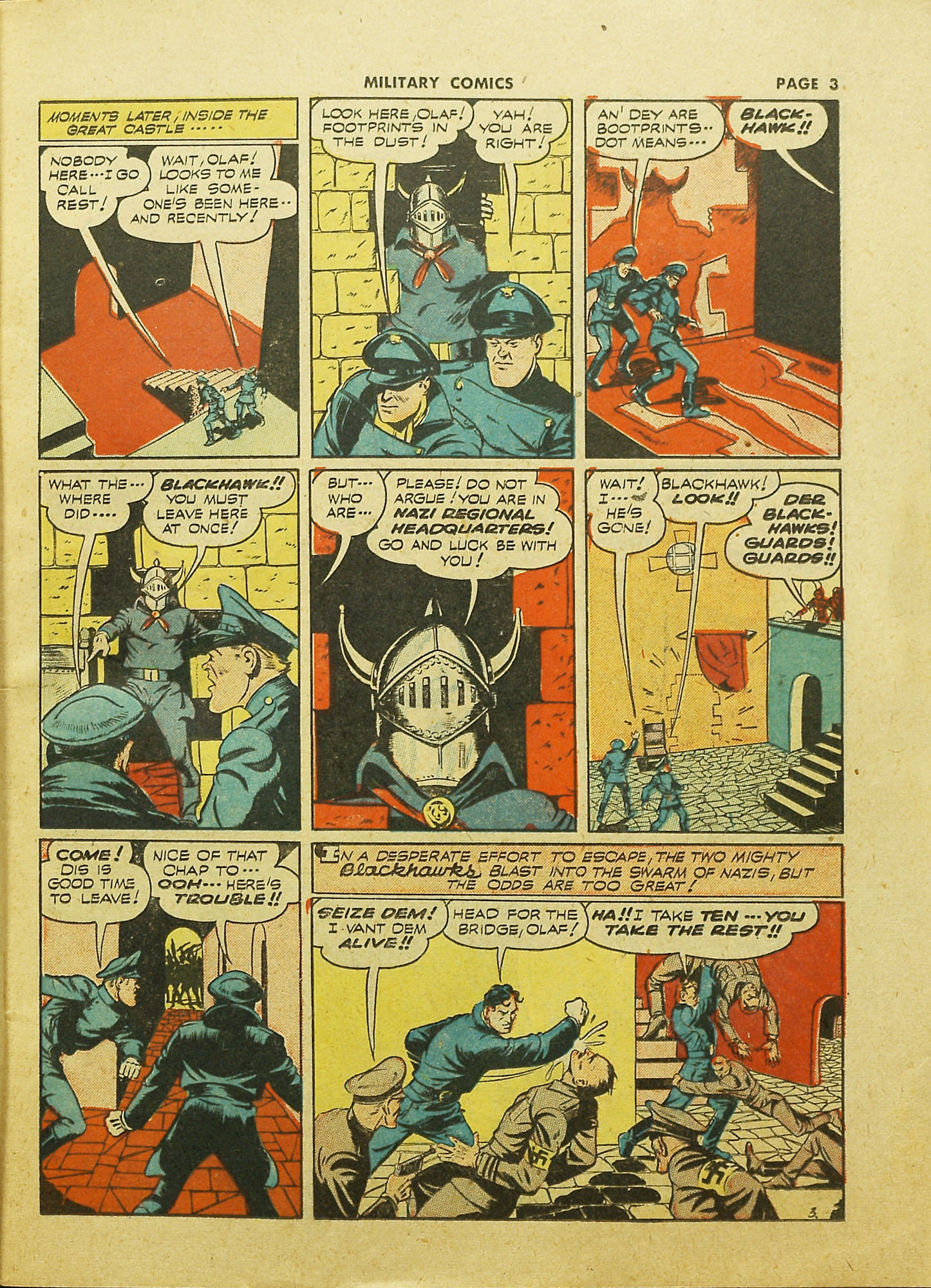 Read online Military Comics comic -  Issue #9 - 5