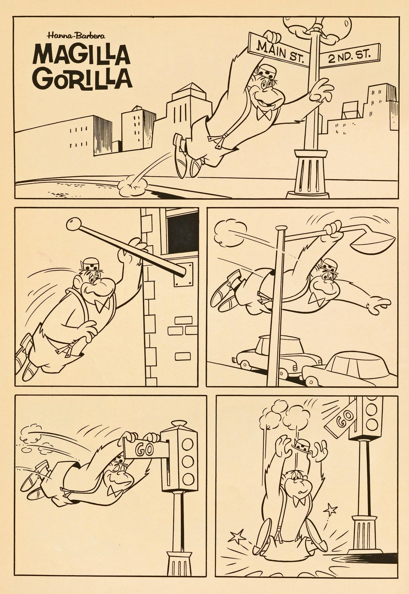 Read online Magilla Gorilla (1964) comic -  Issue #6 - 2