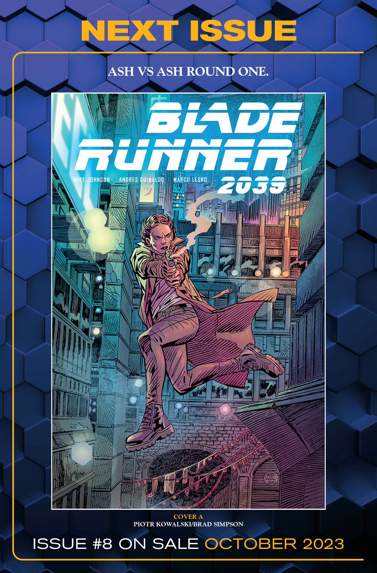 Read online Blade Runner 2039 comic -  Issue #7 - 32