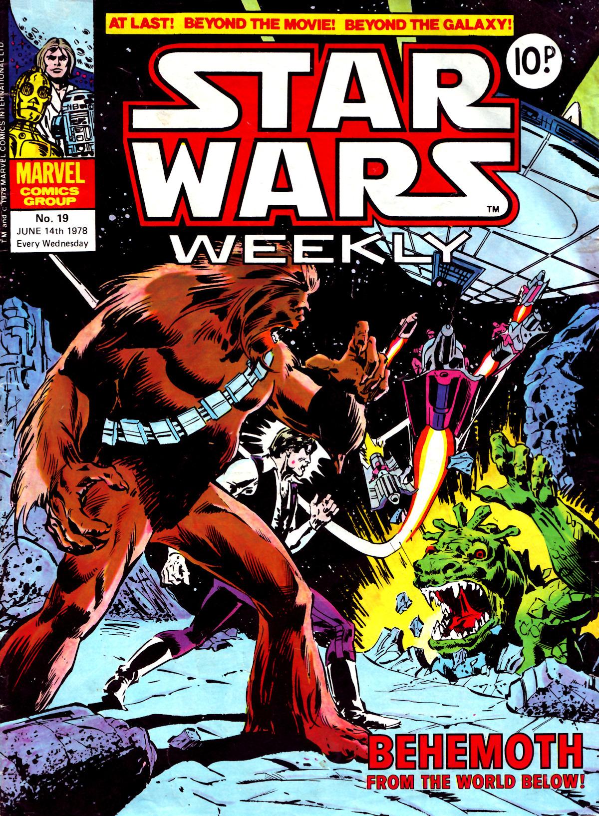 Read online Star Wars Weekly comic -  Issue #19 - 1