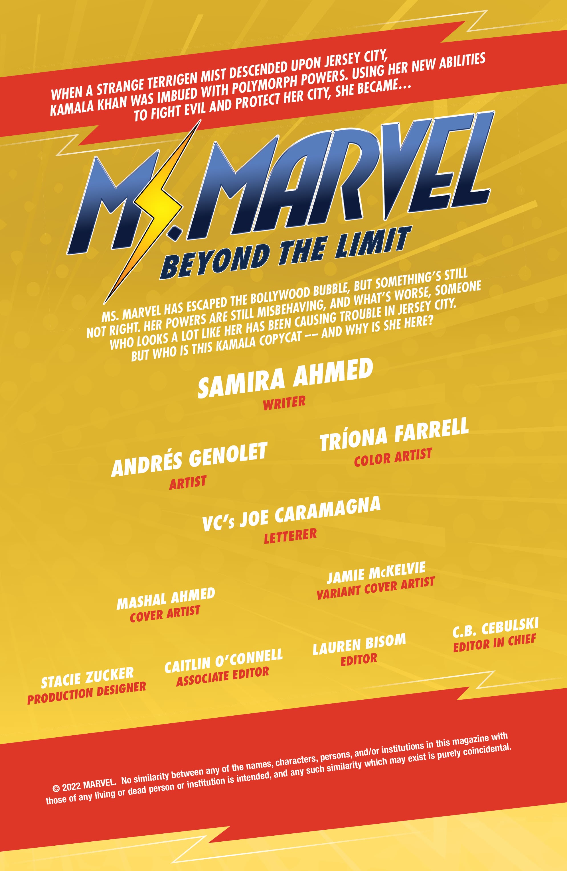 Read online Ms. Marvel: Beyond the Limit comic -  Issue #3 - 2