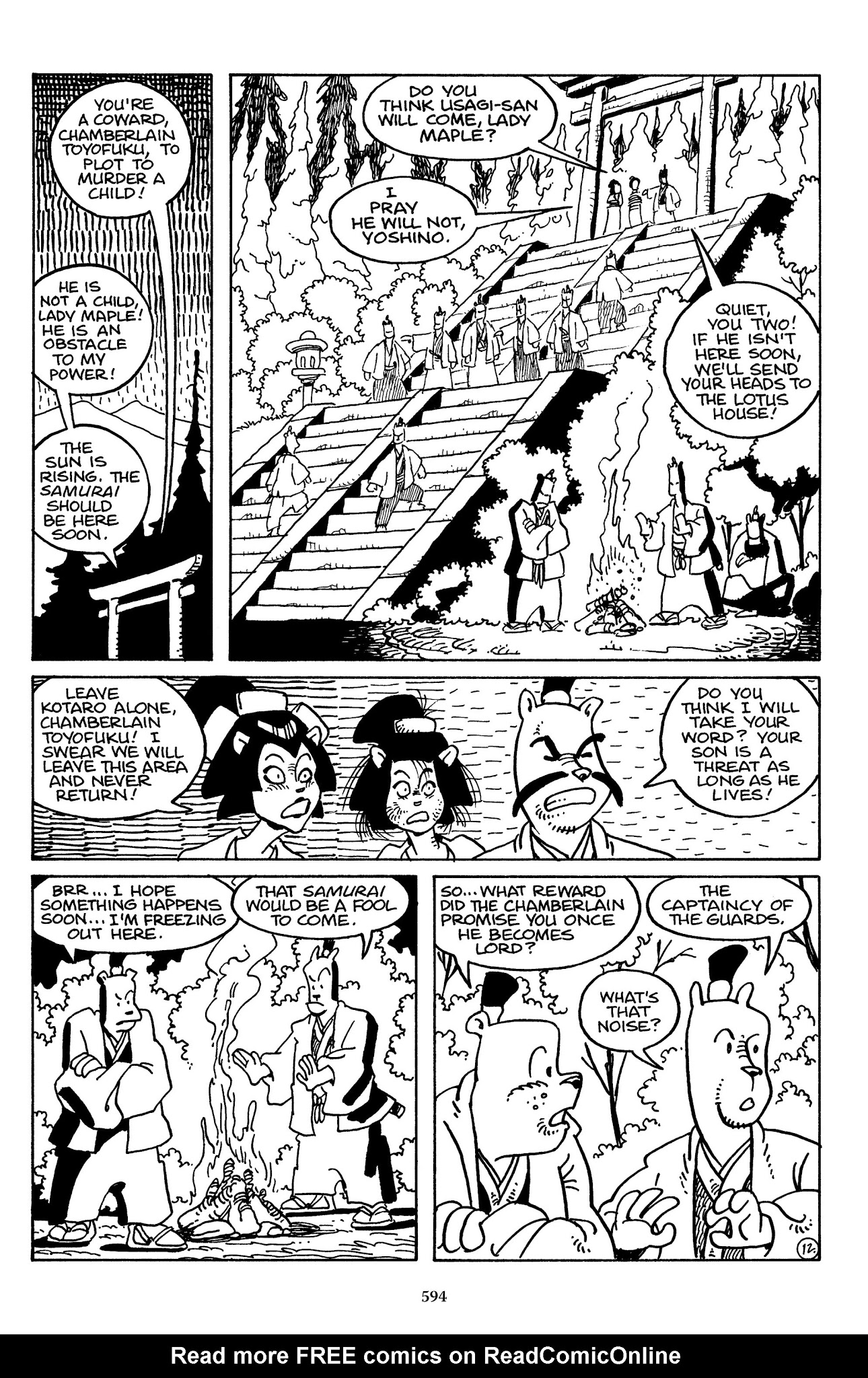 Read online The Usagi Yojimbo Saga comic -  Issue # TPB 2 - 586