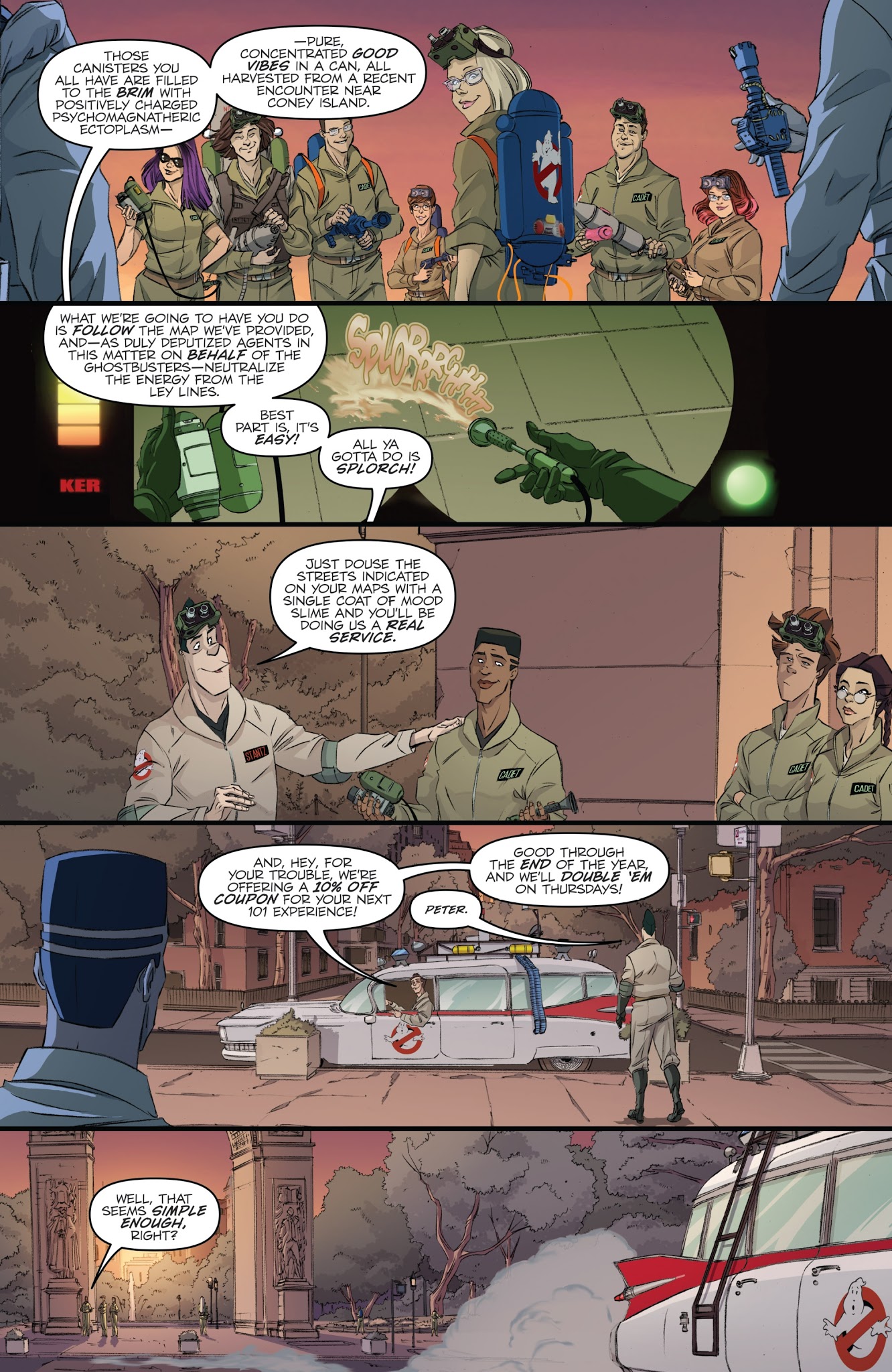 Read online Ghostbusters 101 comic -  Issue #6 - 7