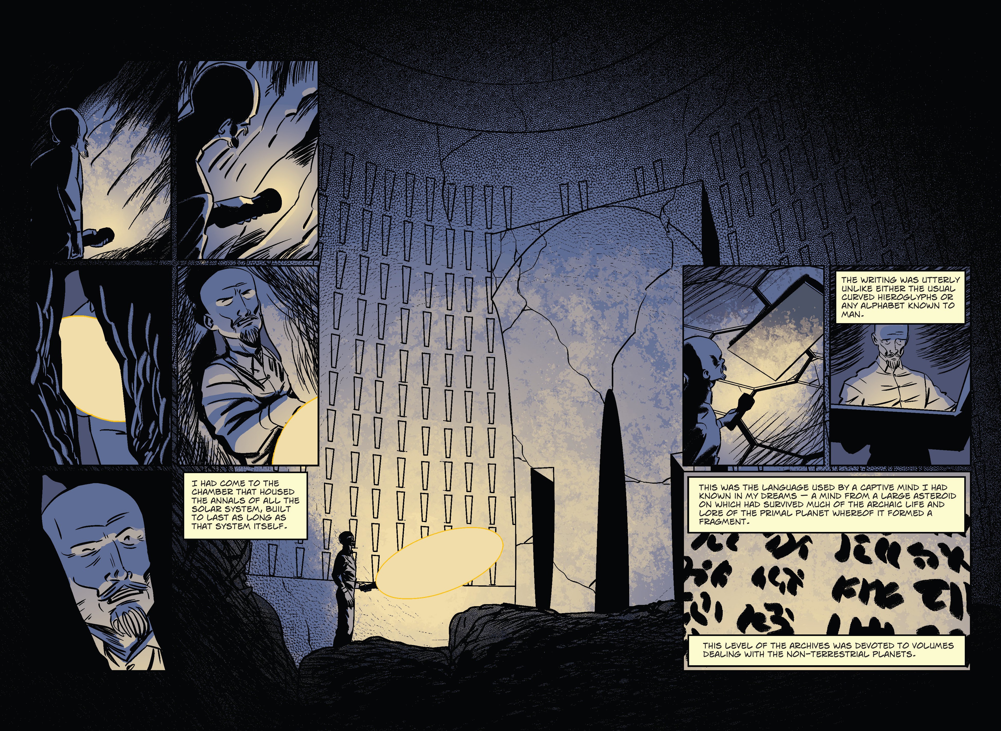 Read online H.P. Lovecraft The Shadow Out of Time comic -  Issue # TPB - 80
