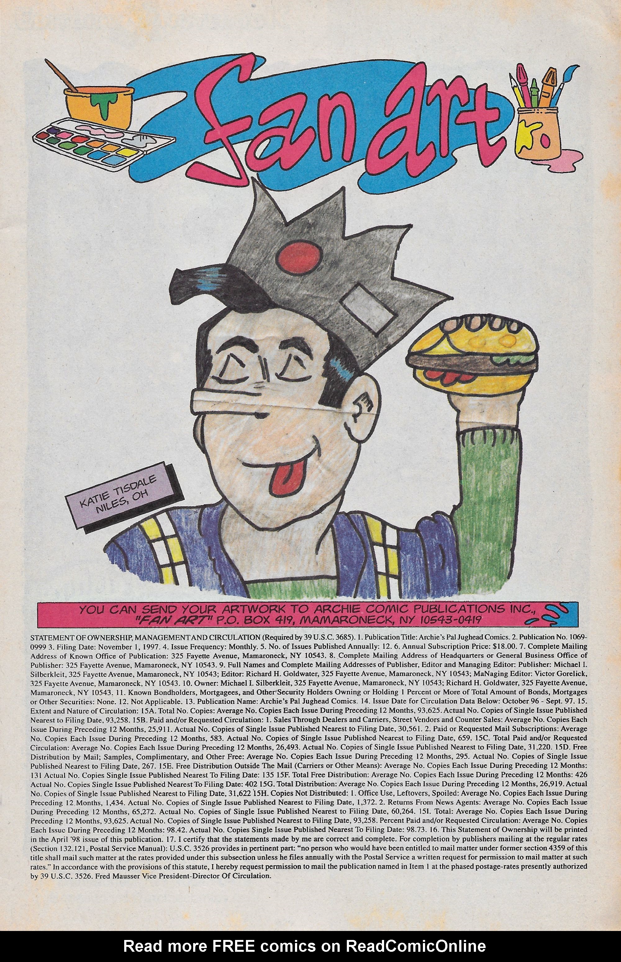 Read online Archie's Pal Jughead Comics comic -  Issue #103 - 9