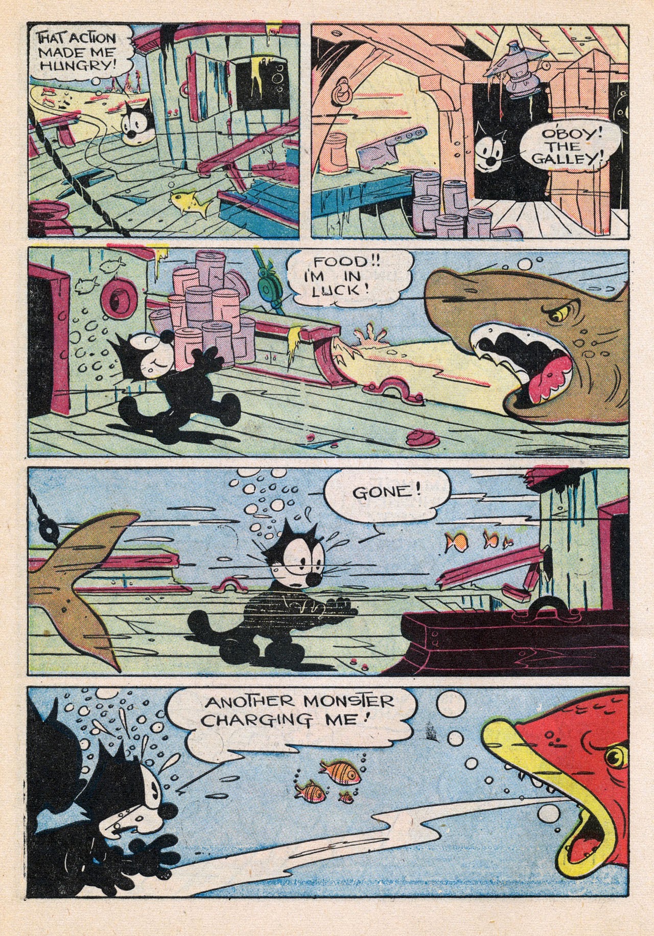 Read online Felix the Cat (1948) comic -  Issue #13 - 10