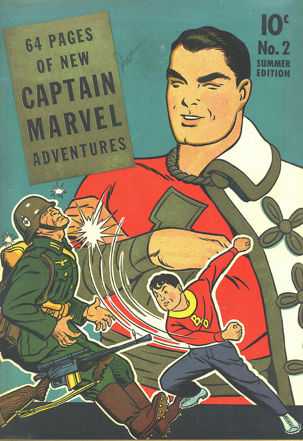 Read online Captain Marvel Adventures comic -  Issue #2 - 1