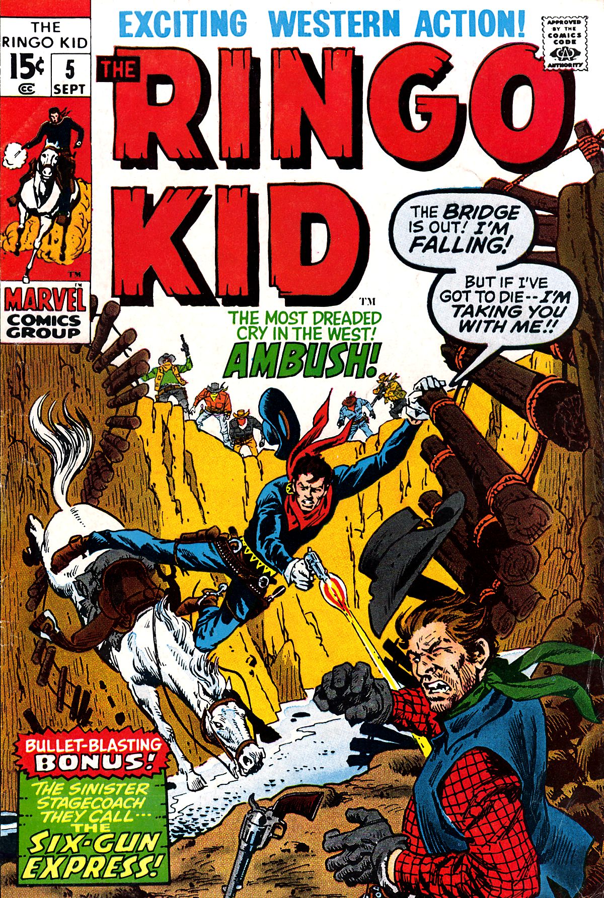 Read online Ringo Kid (1970) comic -  Issue #5 - 1