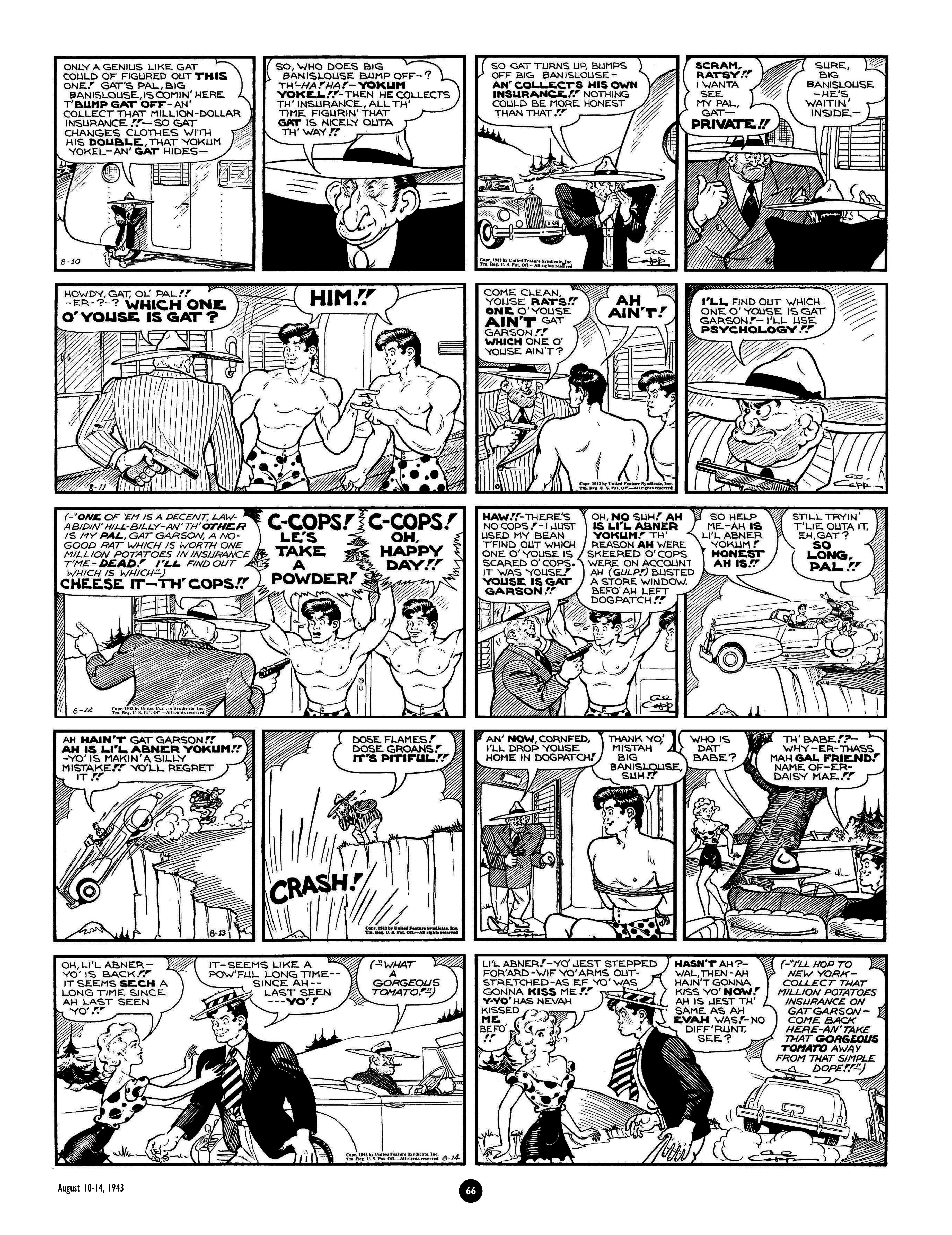Read online Al Capp's Li'l Abner Complete Daily & Color Sunday Comics comic -  Issue # TPB 5 (Part 1) - 67