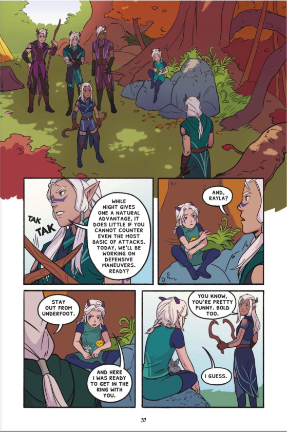 Read online The Dragon Prince: Bloodmoon Huntress comic -  Issue # TPB - 40