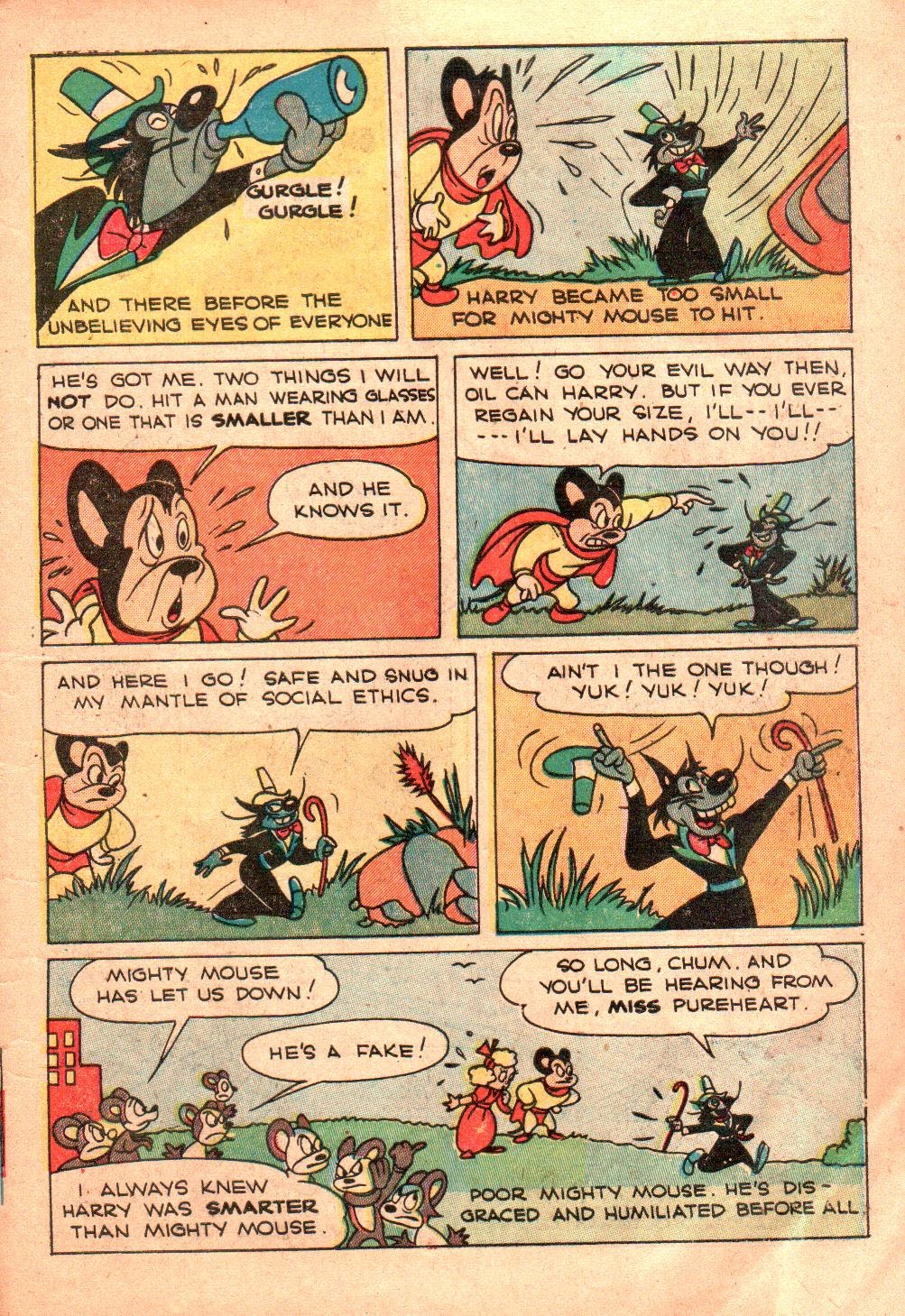 Read online Paul Terry's Mighty Mouse Comics comic -  Issue #15 - 9