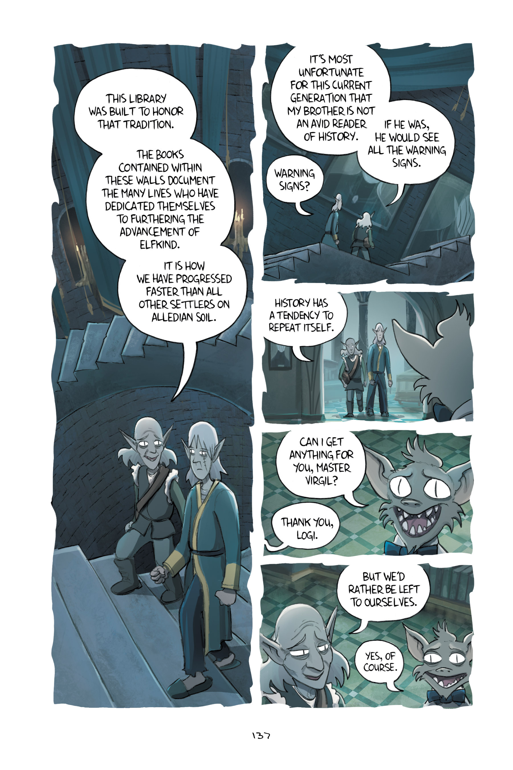 Read online Amulet comic -  Issue #5 - 137
