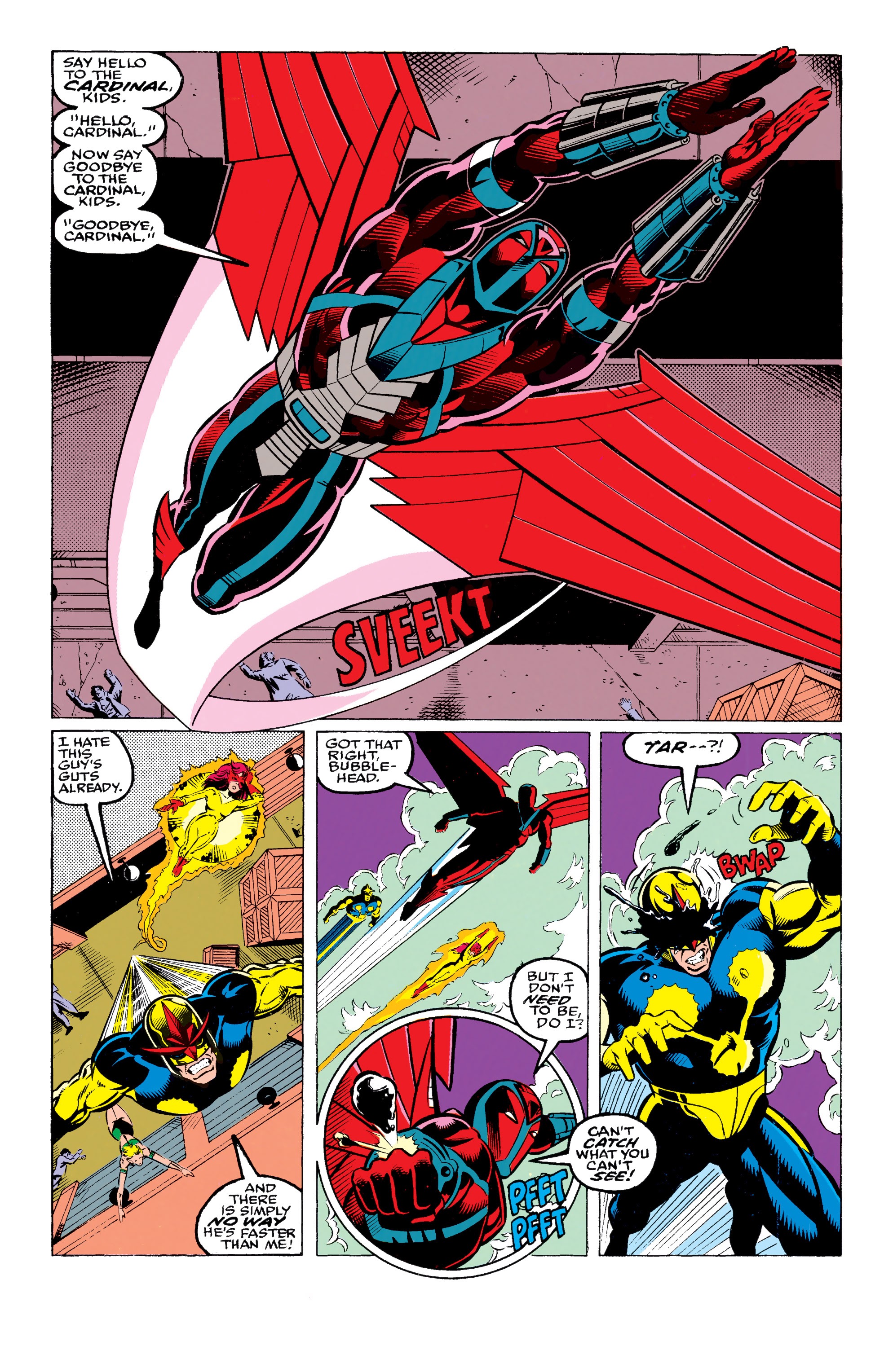 Read online The New Warriors comic -  Issue #28 - 9