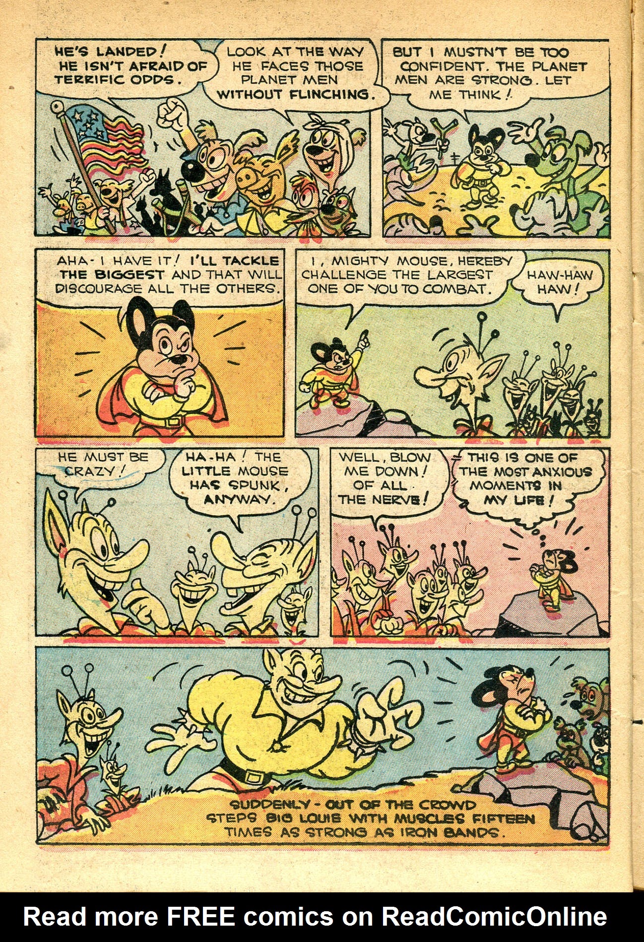 Read online Paul Terry's Mighty Mouse Comics comic -  Issue #23 - 14