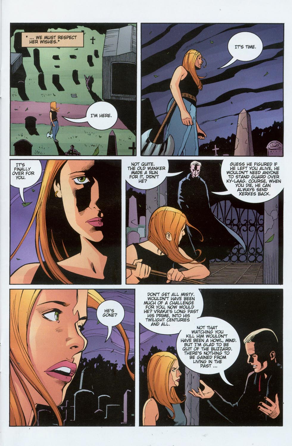 Read online Buffy the Vampire Slayer (1998) comic -  Issue #25 - 27