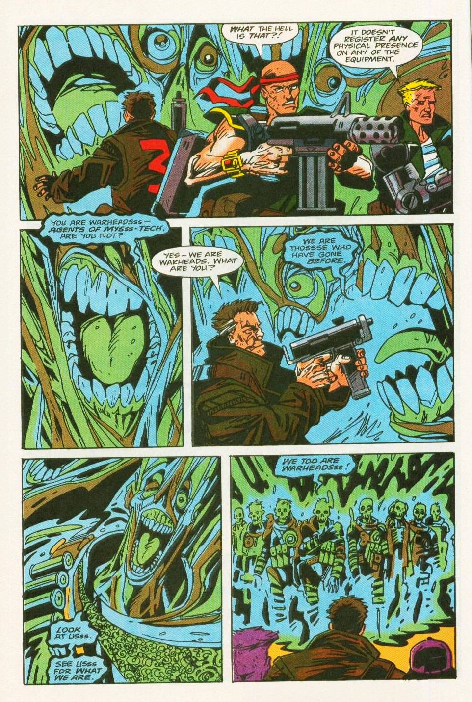 Read online Warheads comic -  Issue #14 - 9