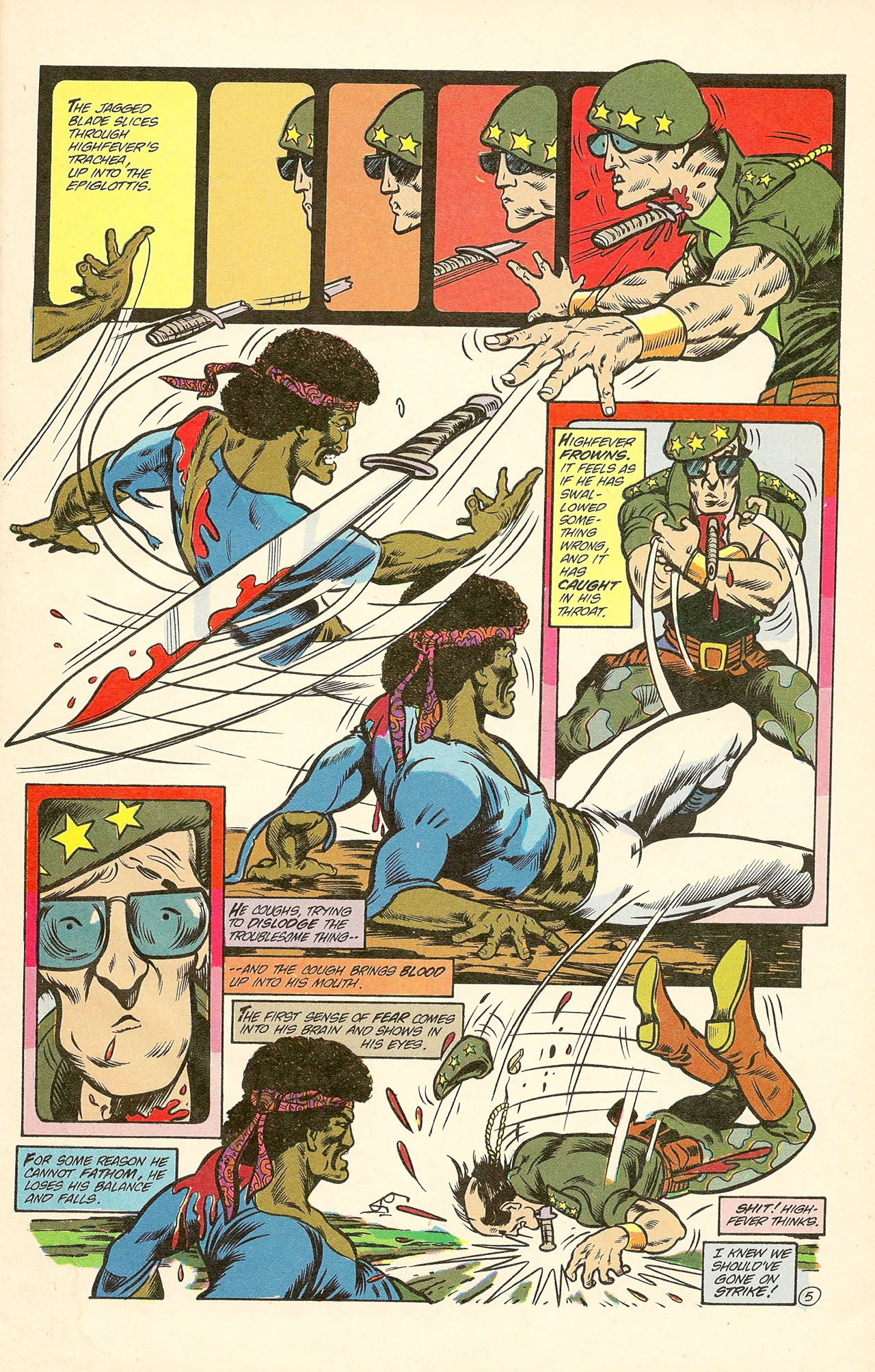 Read online Sabre comic -  Issue #6 - 7