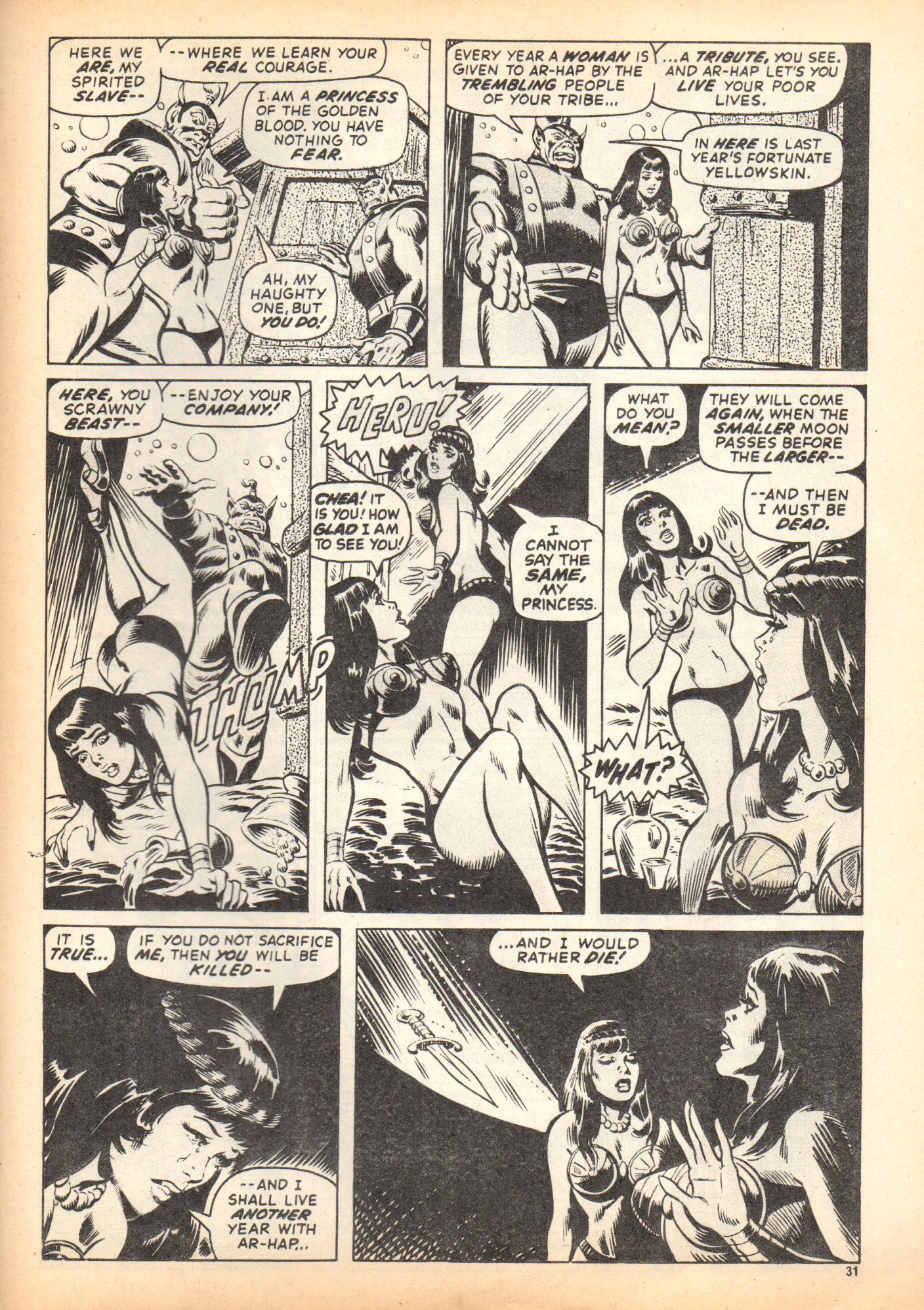 Read online Planet of the Apes (1974) comic -  Issue #5 - 31