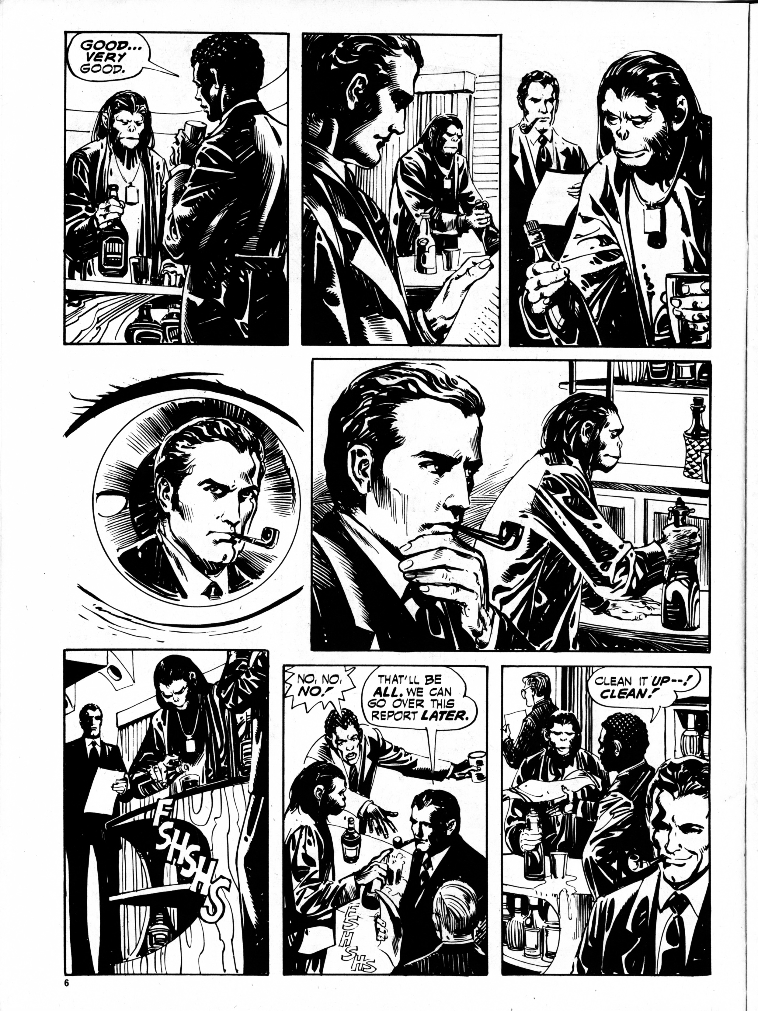 Read online Planet of the Apes (1974) comic -  Issue #68 - 6