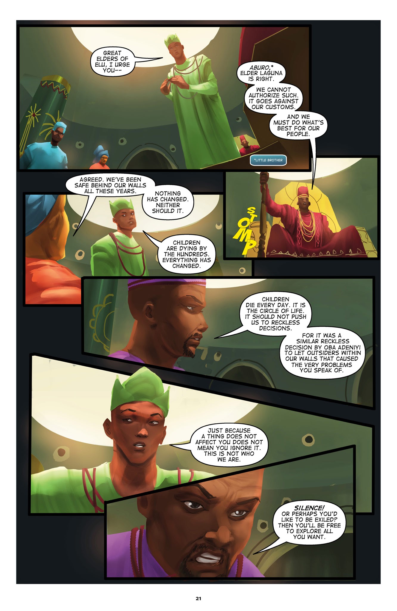 Read online Iyanu: Child of Wonder comic -  Issue # TPB 1 - 22