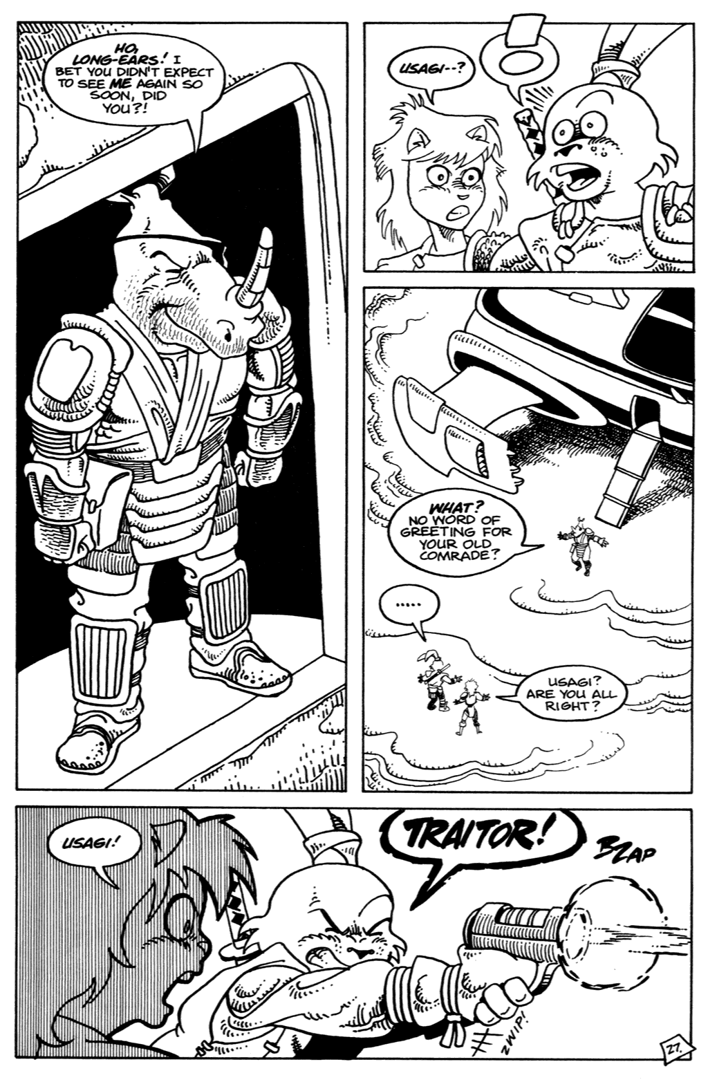 Read online Space Usagi comic -  Issue #2 - 29