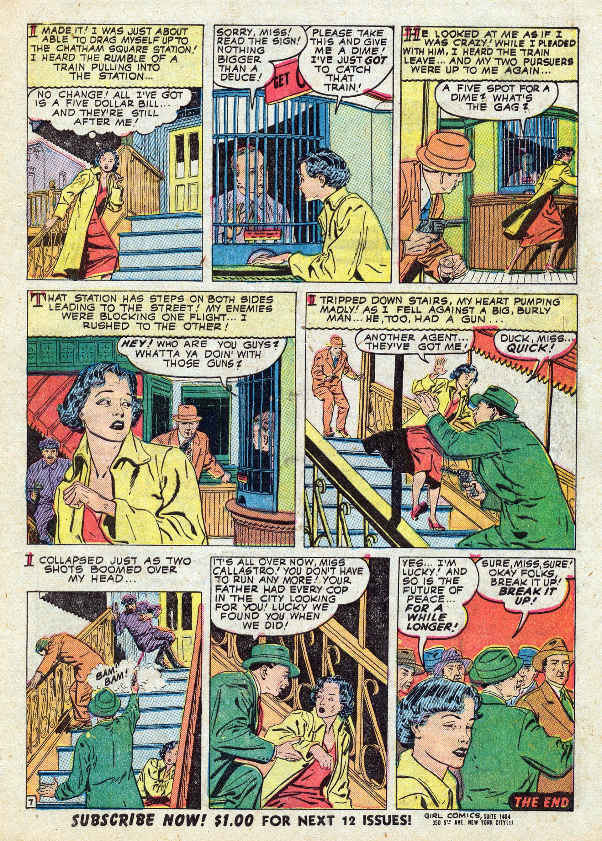 Read online Girl Comics (1949) comic -  Issue #8 - 9