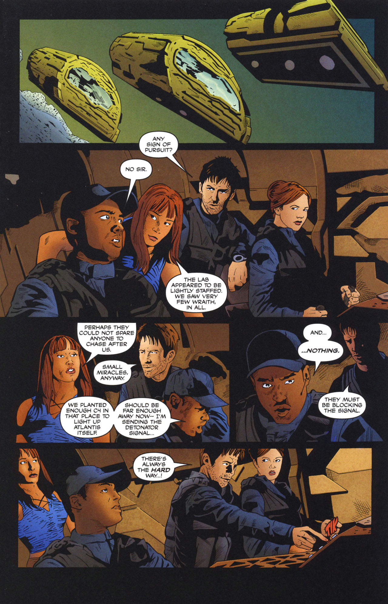 Read online Stargate Atlantis: Wraithfall comic -  Issue #3 - 24