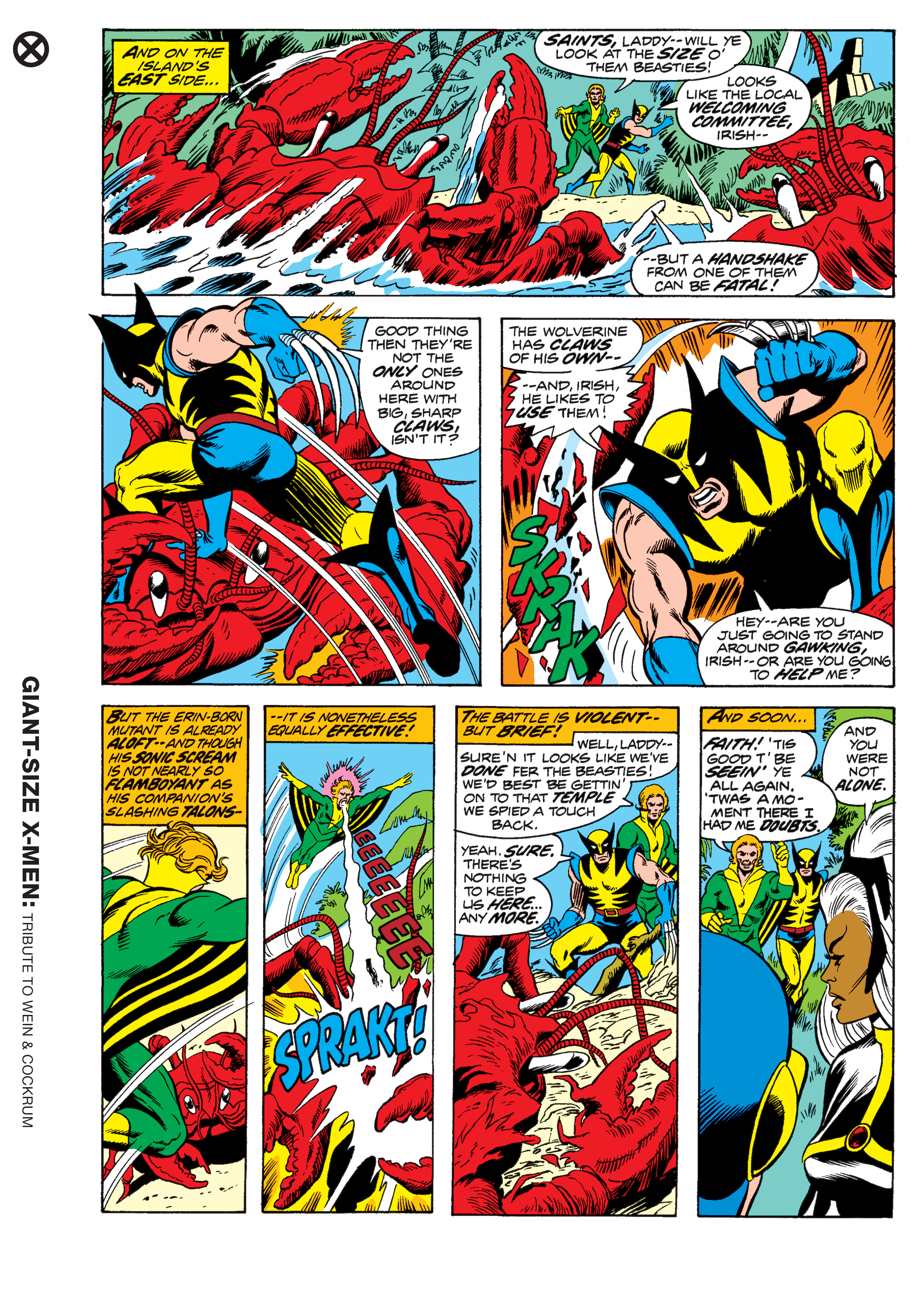 Read online Giant-Size X-Men: Tribute To Wein & Cockrum Gallery Edition comic -  Issue # TPB (Part 1) - 67