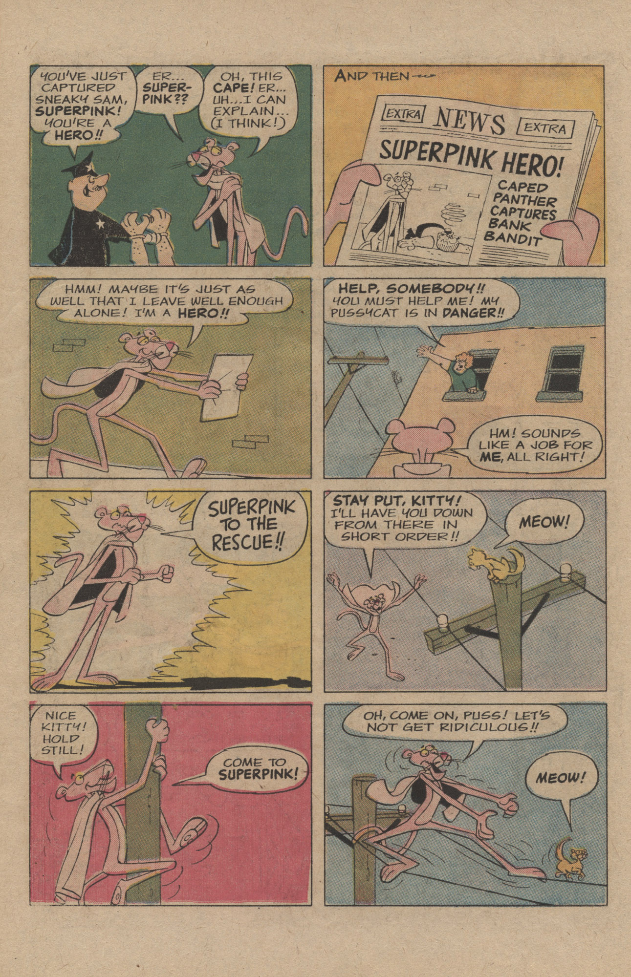 Read online The Pink Panther (1971) comic -  Issue #28 - 22