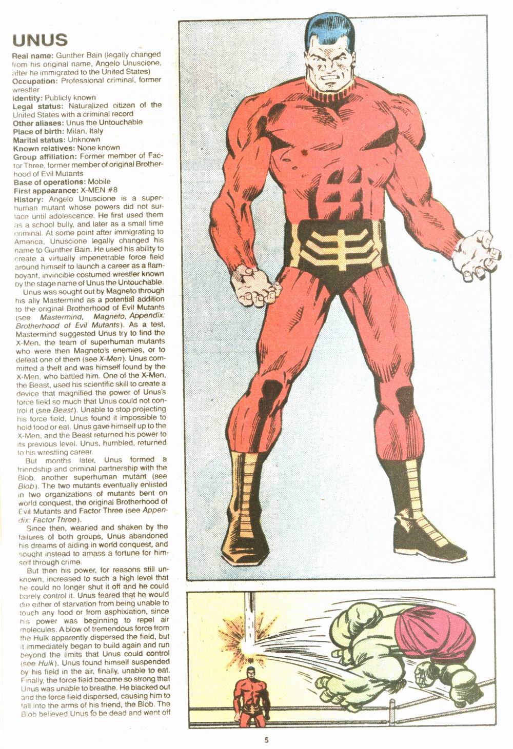 Read online The Official Handbook of the Marvel Universe Deluxe Edition comic -  Issue #14 - 7