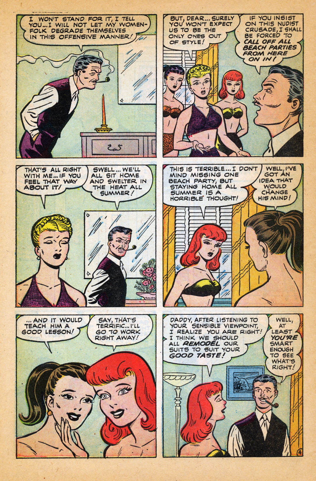 Read online Patsy Walker comic -  Issue #44 - 46