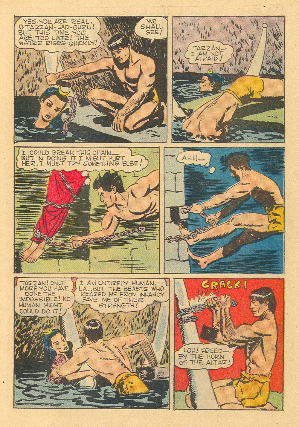 Read online Tarzan (1948) comic -  Issue #130 - 7